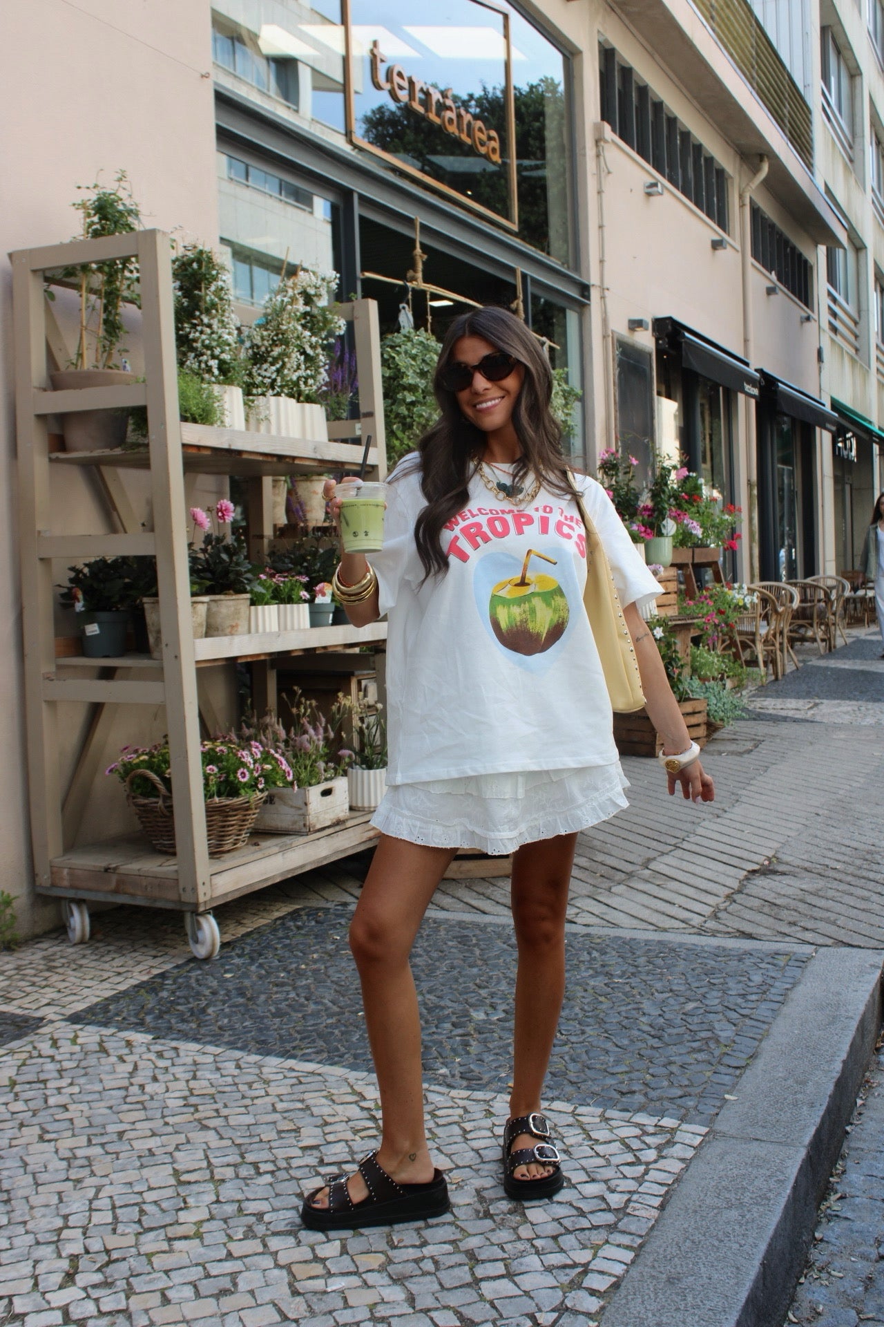 T-shirt "Welcome to the tropics"