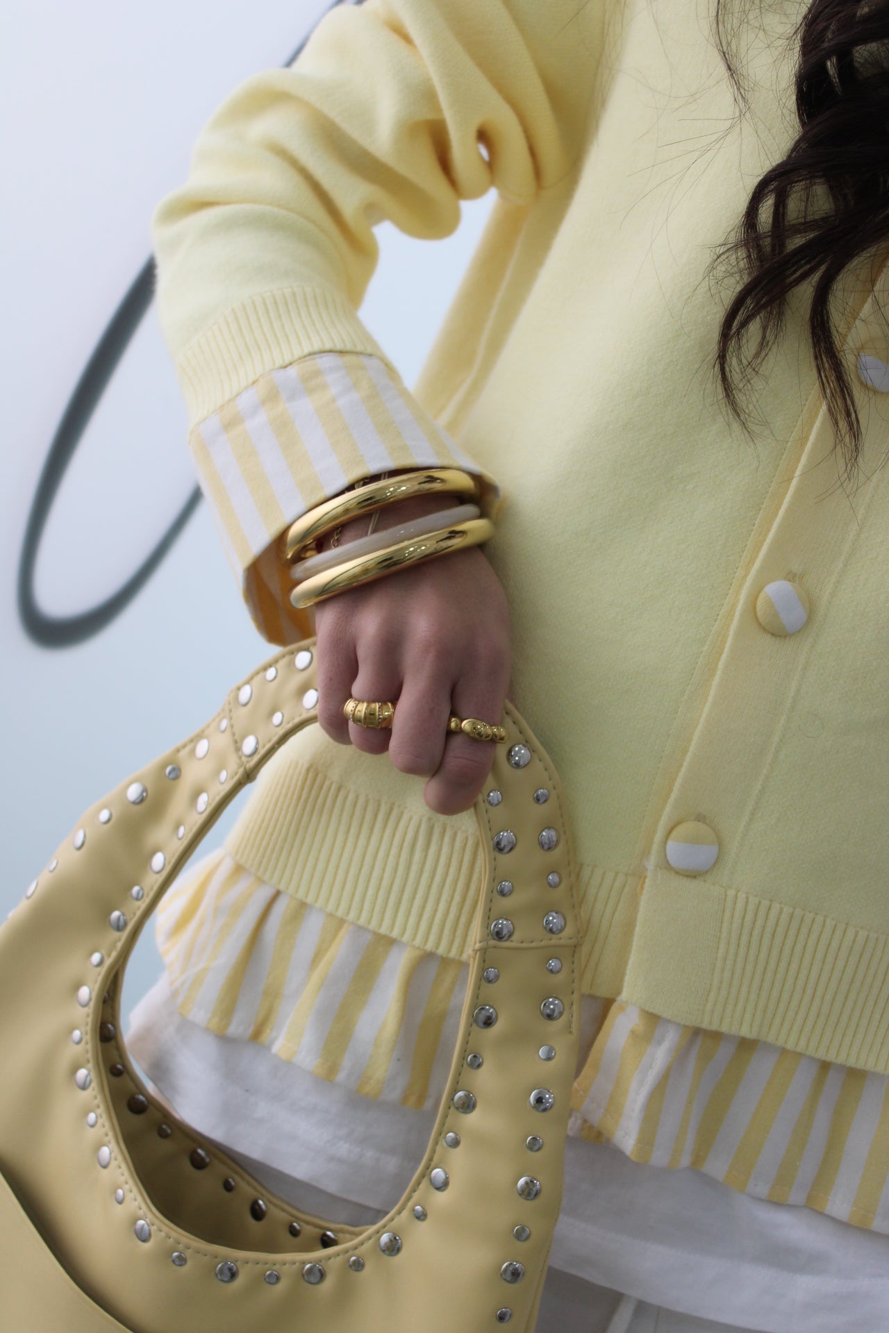 Butter Yellow Cardigan