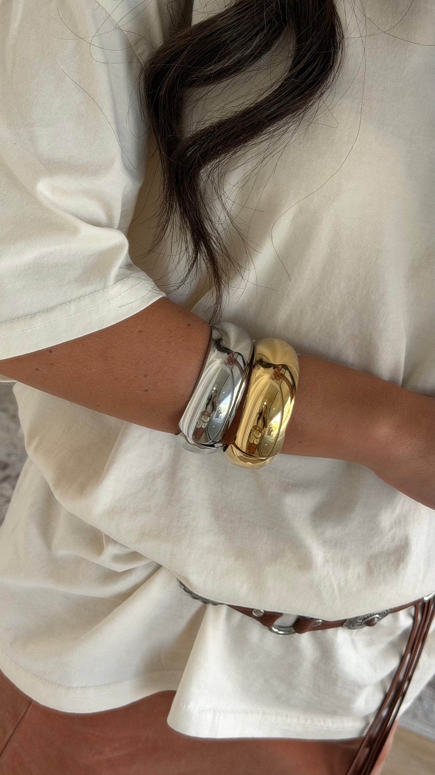Bold Gold Bracelet