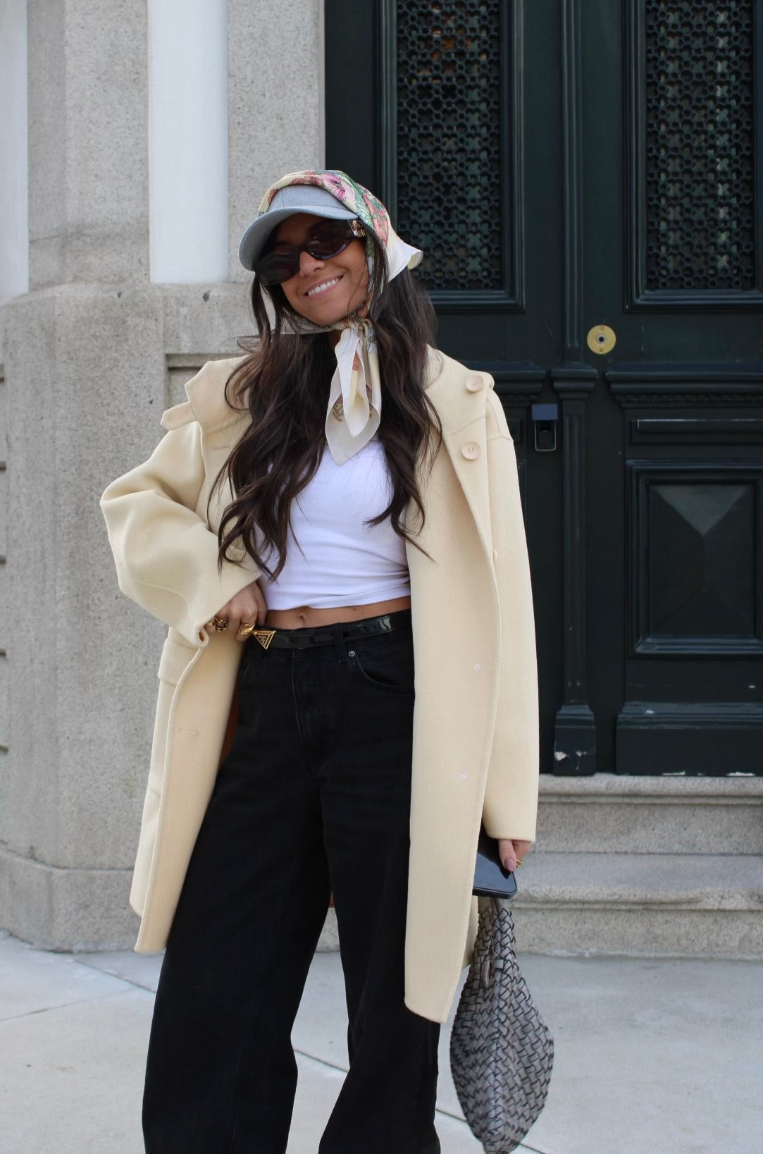 Butter Yellow Cashmere Coat