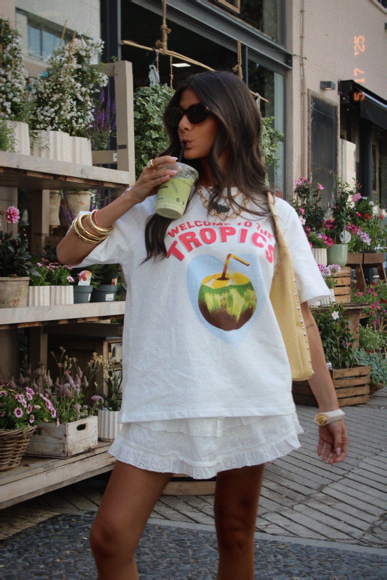 T-shirt "Welcome to the tropics"