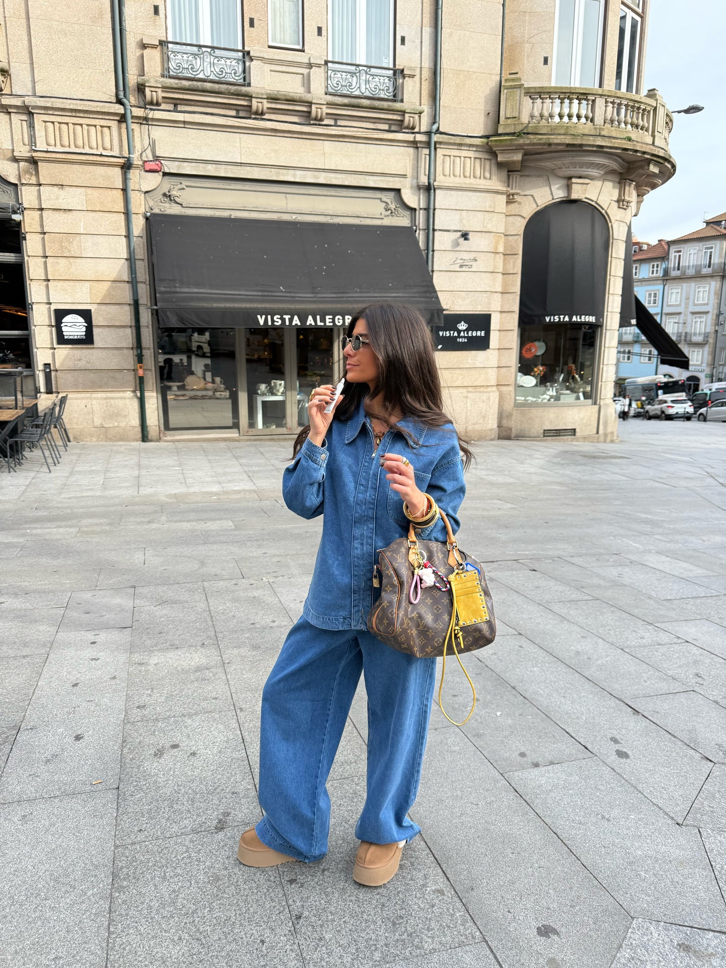 Denim Shirt-Style Jacket
