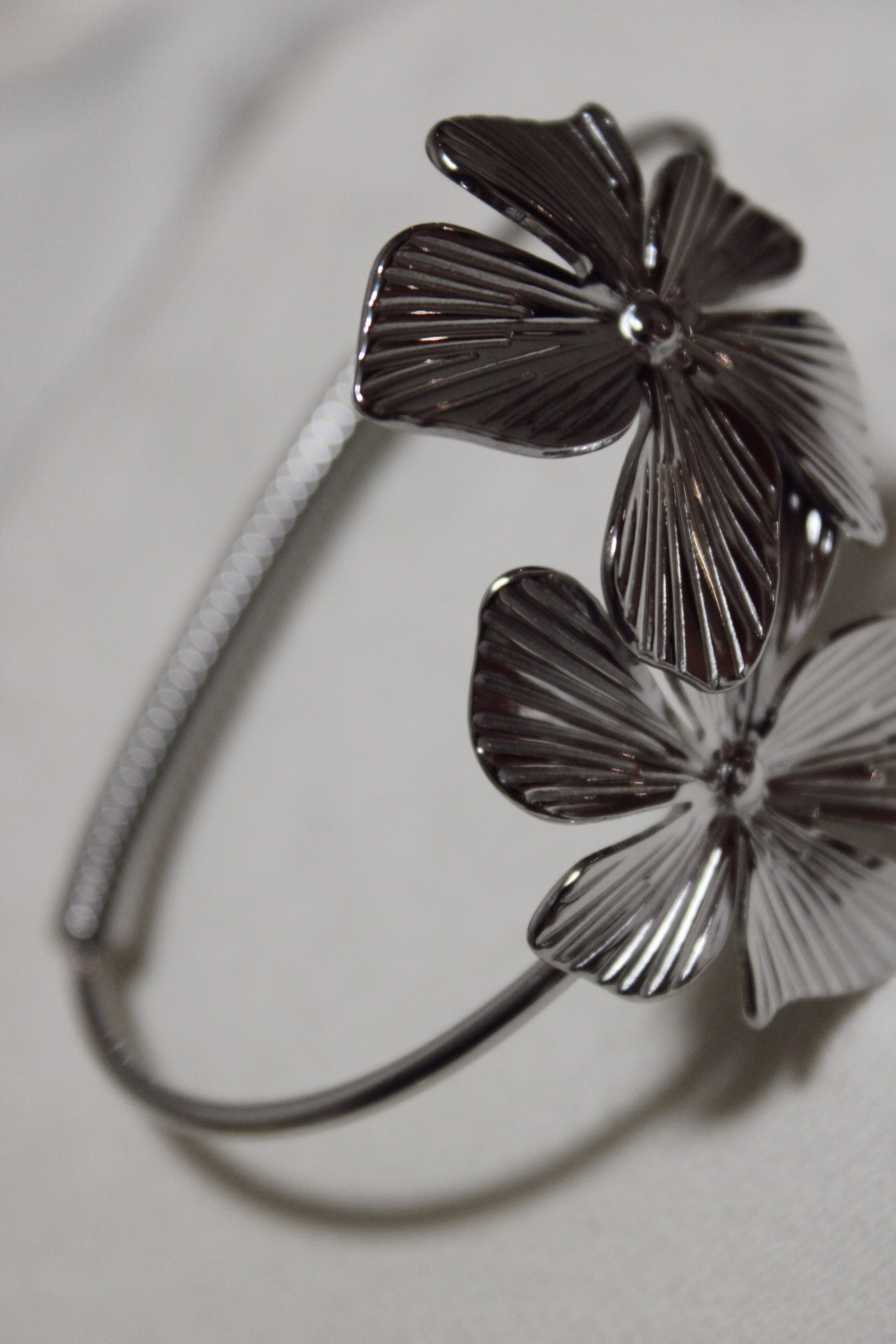 Silver Flower Bracelet