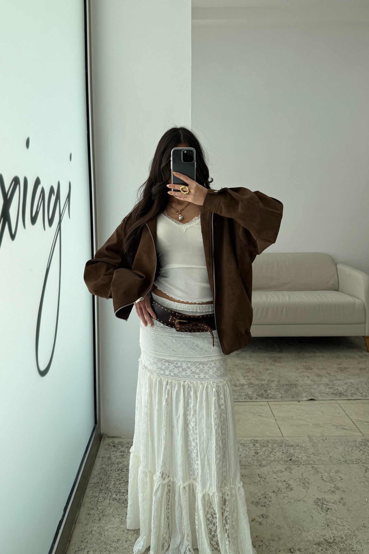 Lace Skirt (with lining)