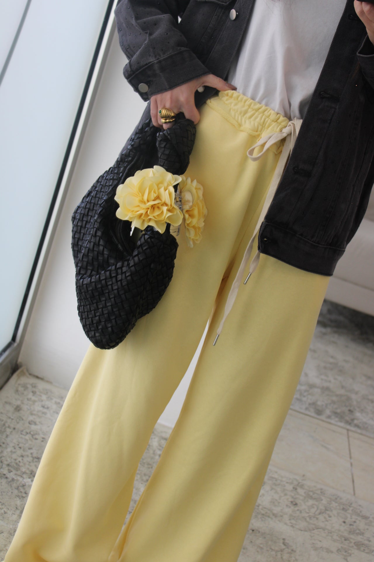 Butter Yellow Jogger Pants