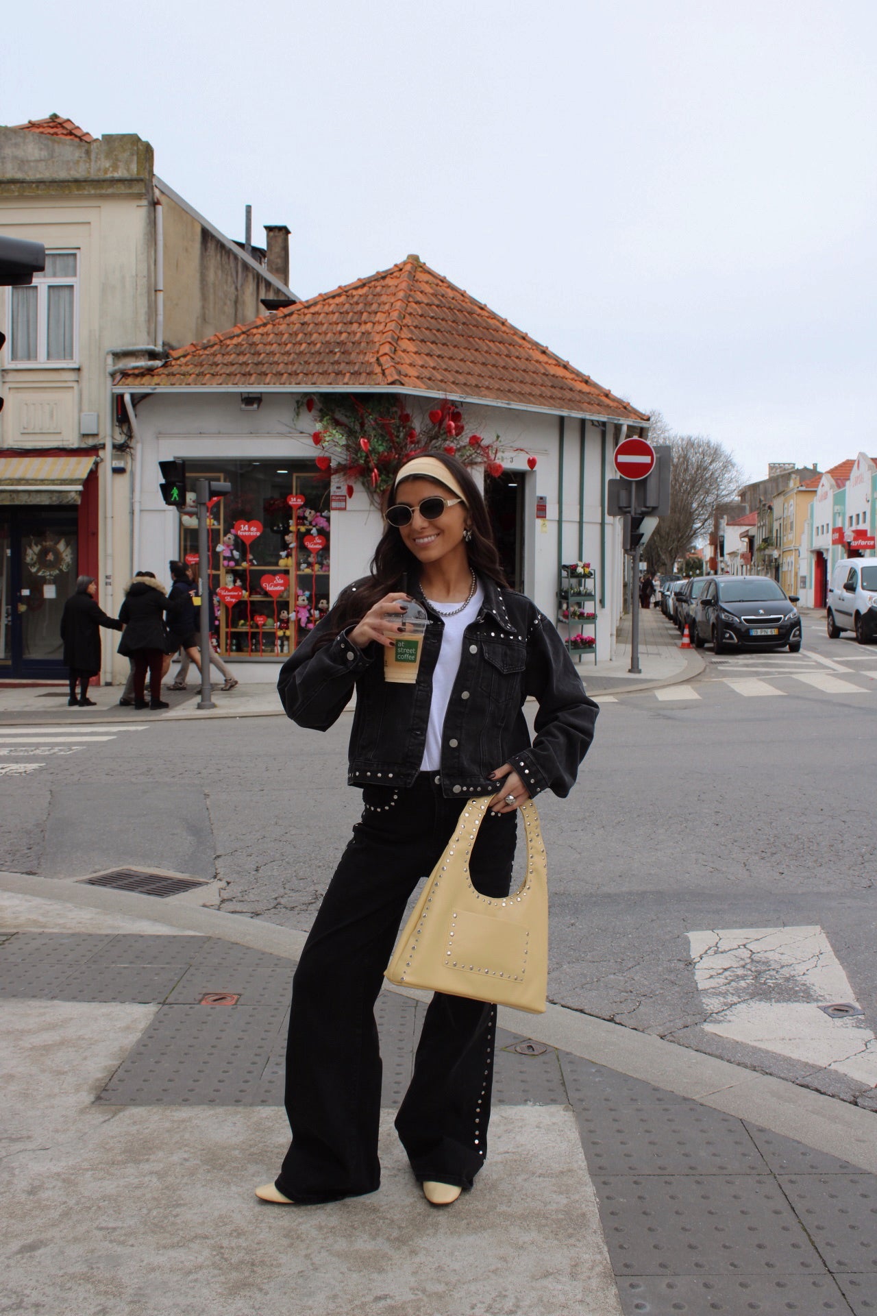Studded Denim Jacket