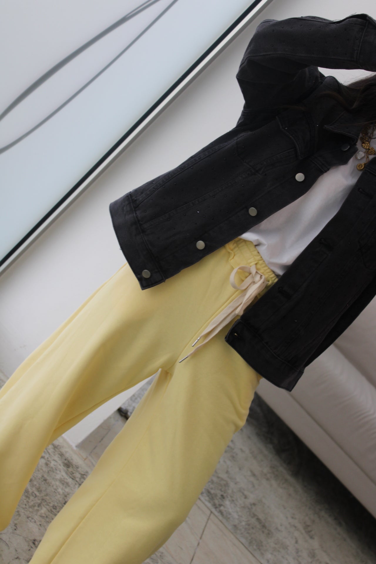 Butter Yellow Jogger Pants