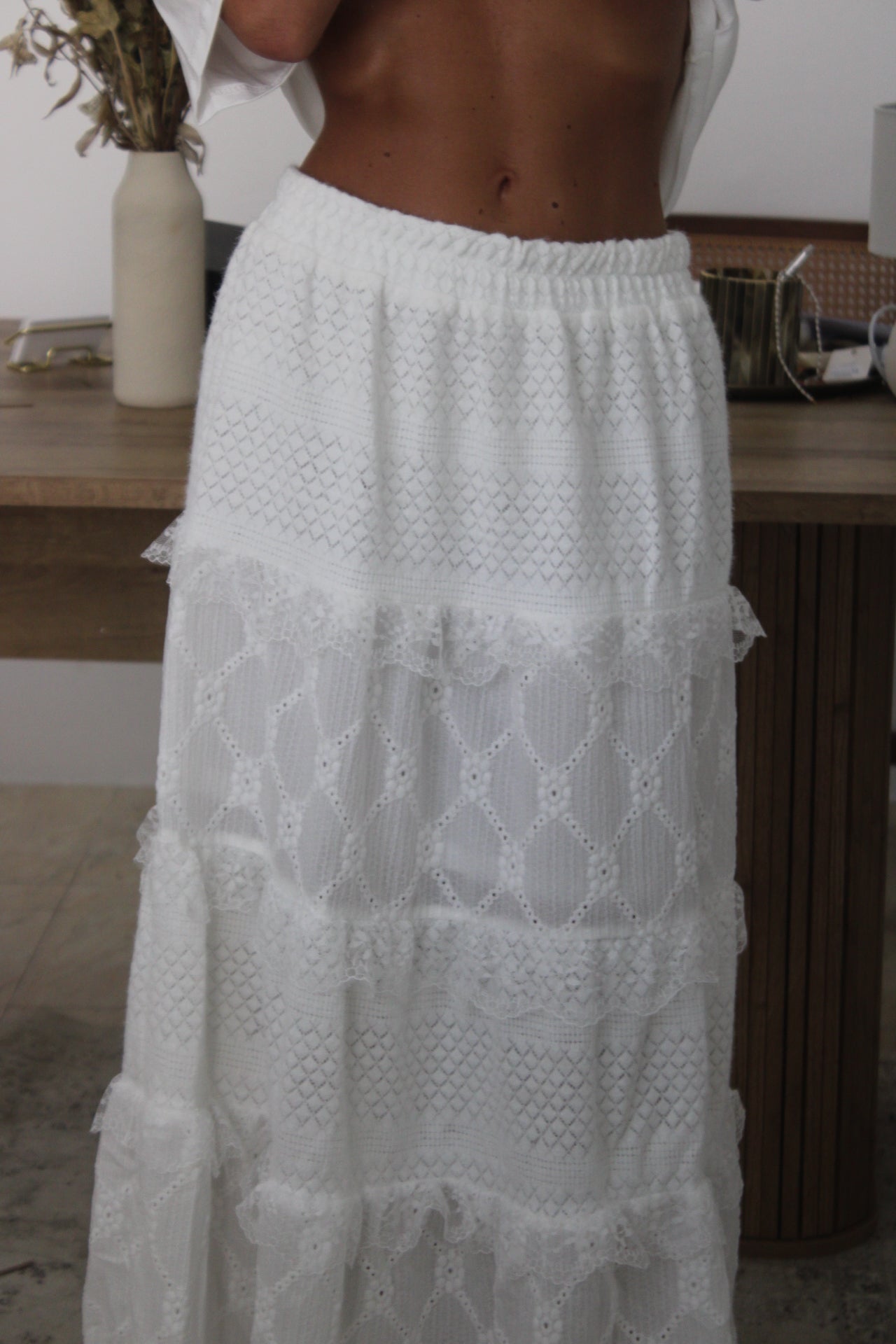 Maxi Skirt With Details