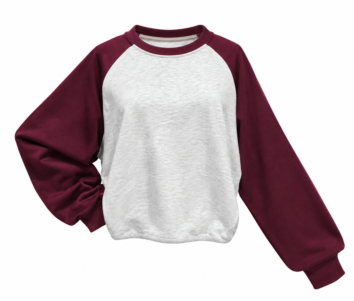 Two-Tone Baseball Sweatshirt