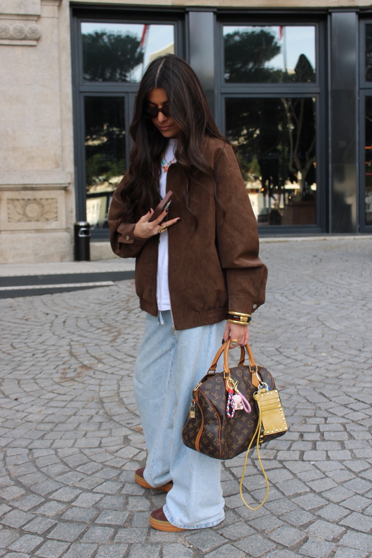 Suede Effect Jacket