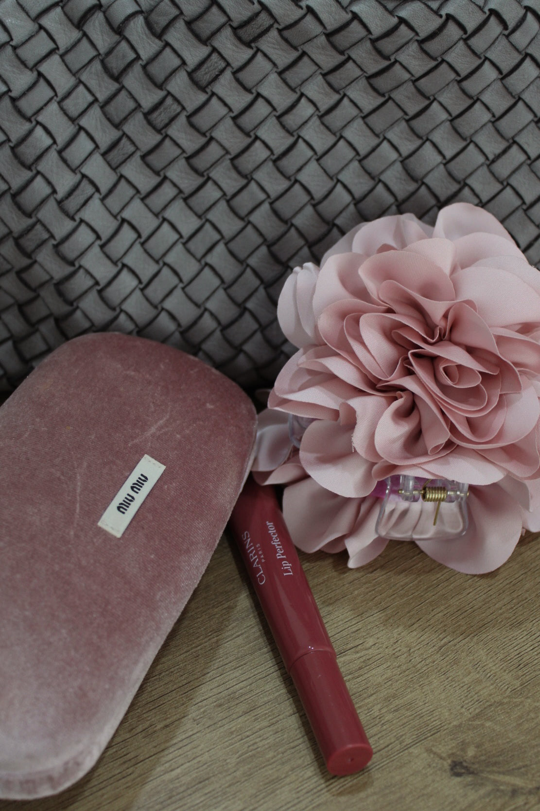 Flower Hair Clip in Pink