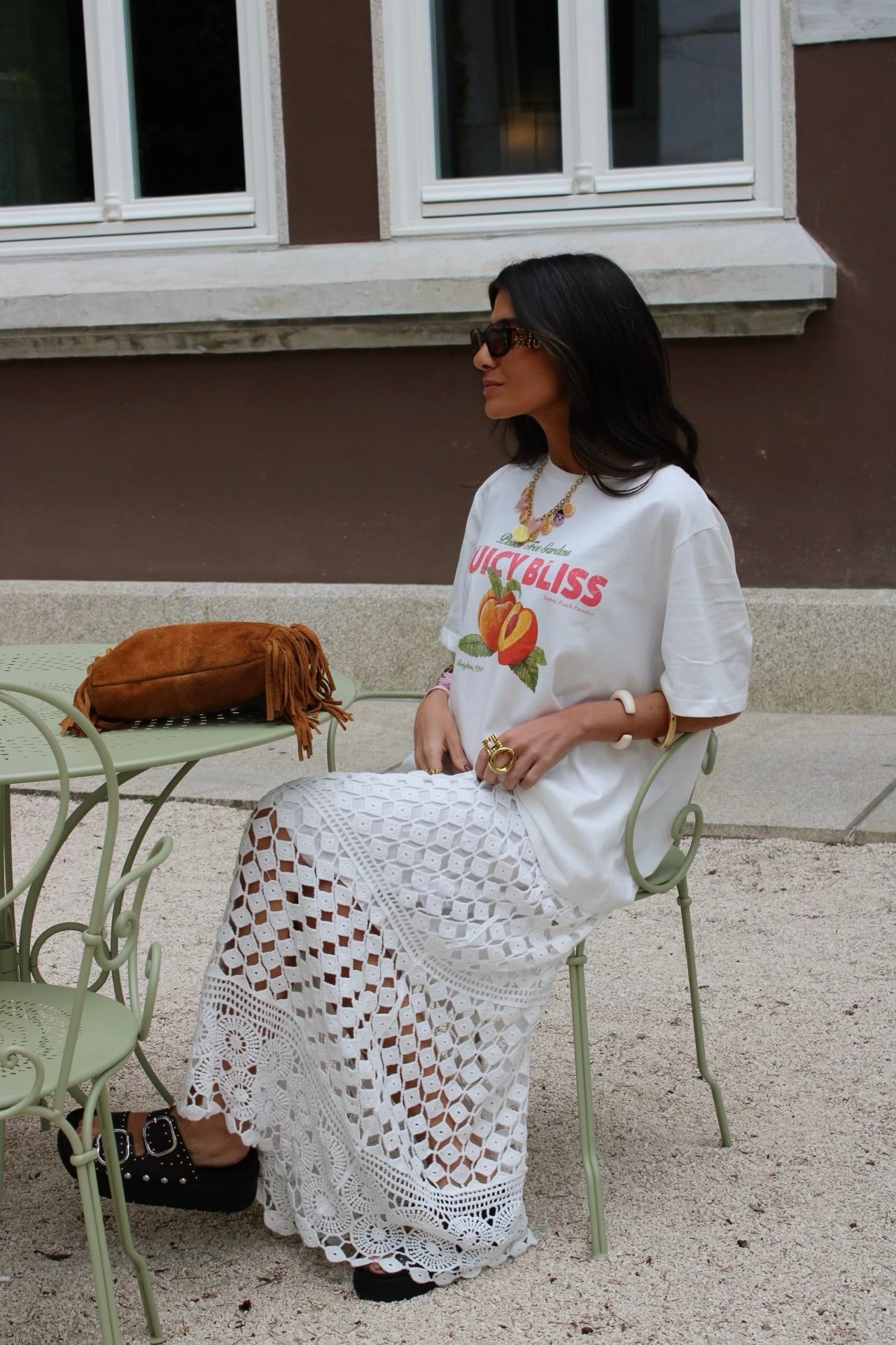 Crochet Skirt (with lining)