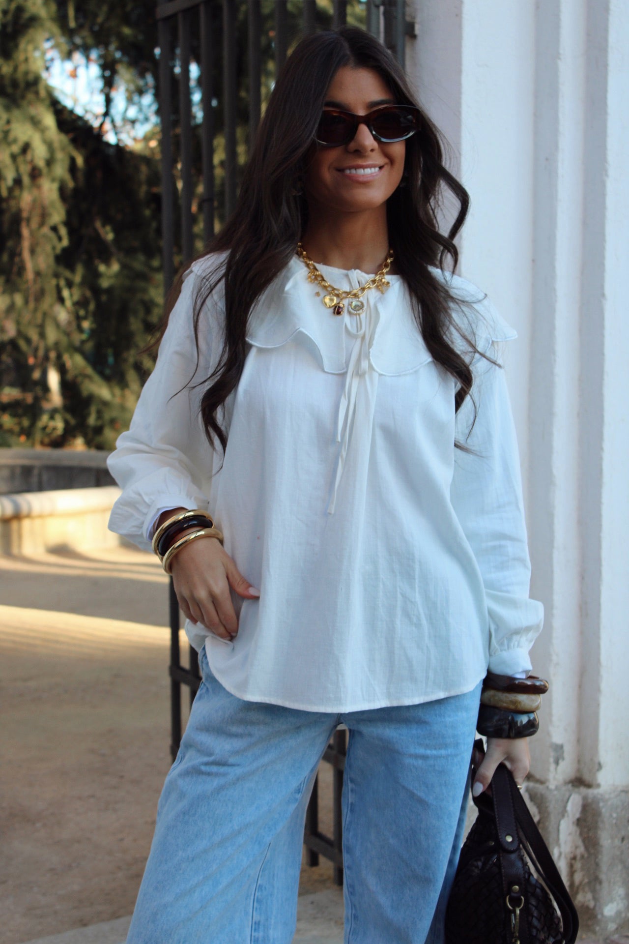 Collared Blouse - Off-White