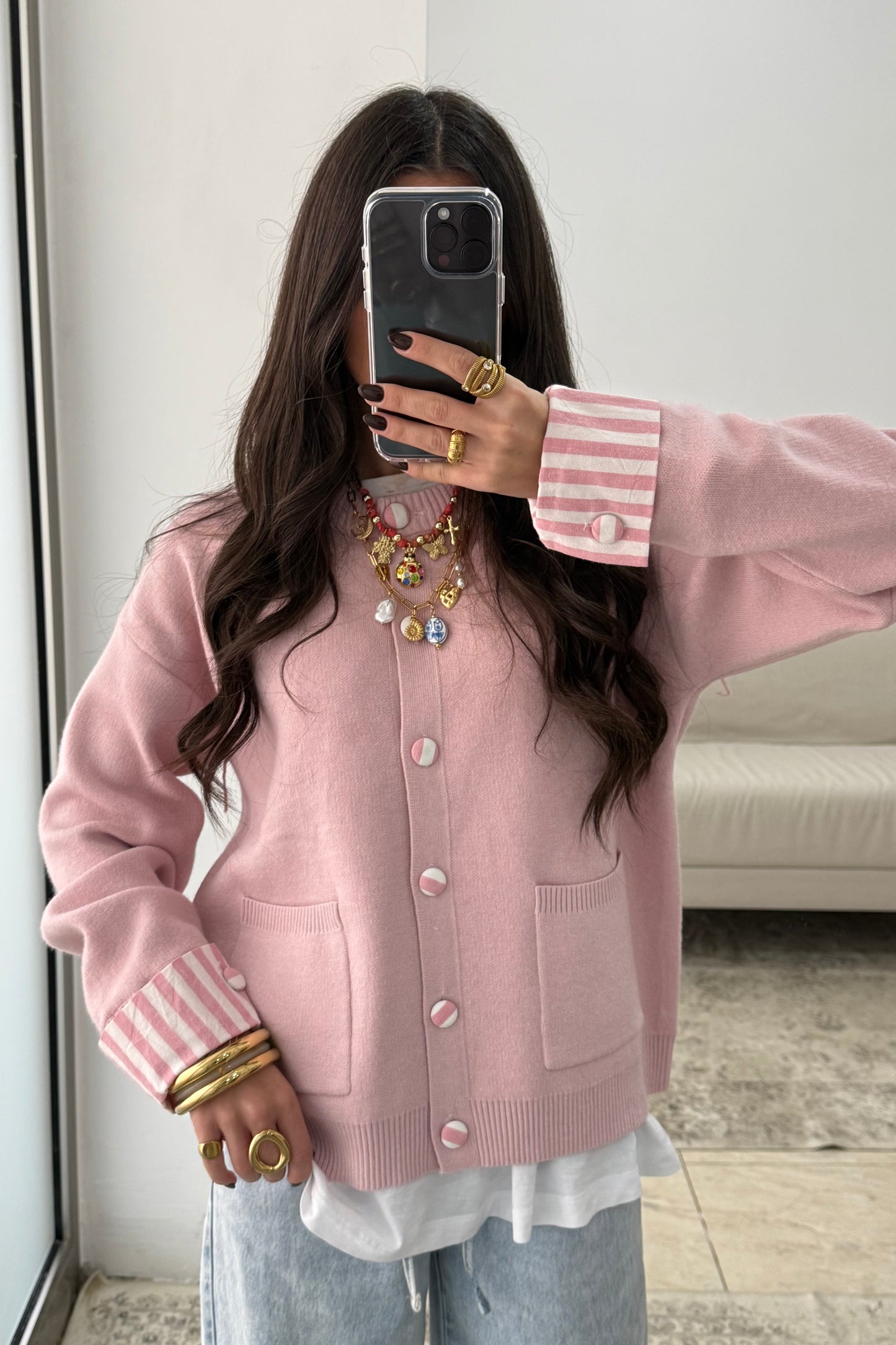 Light Pink Cardigan