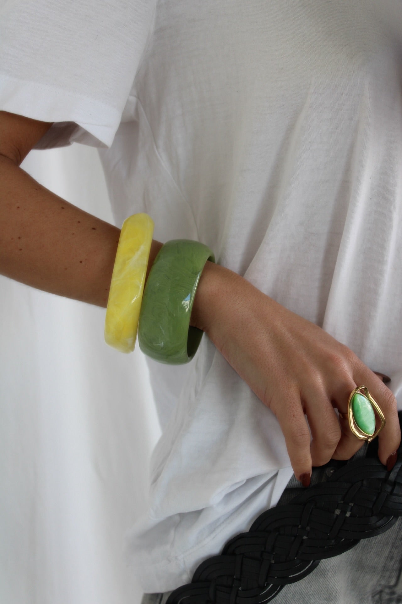 Colorful Rigid Bracelets