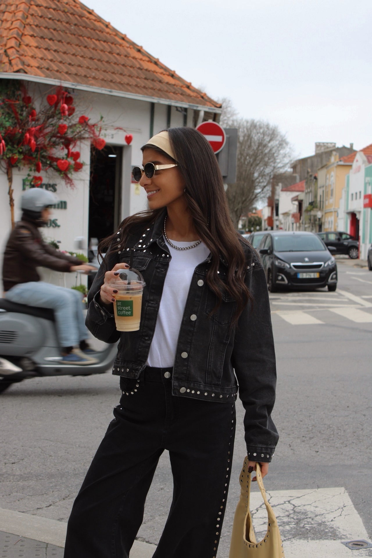Studded Denim Jacket