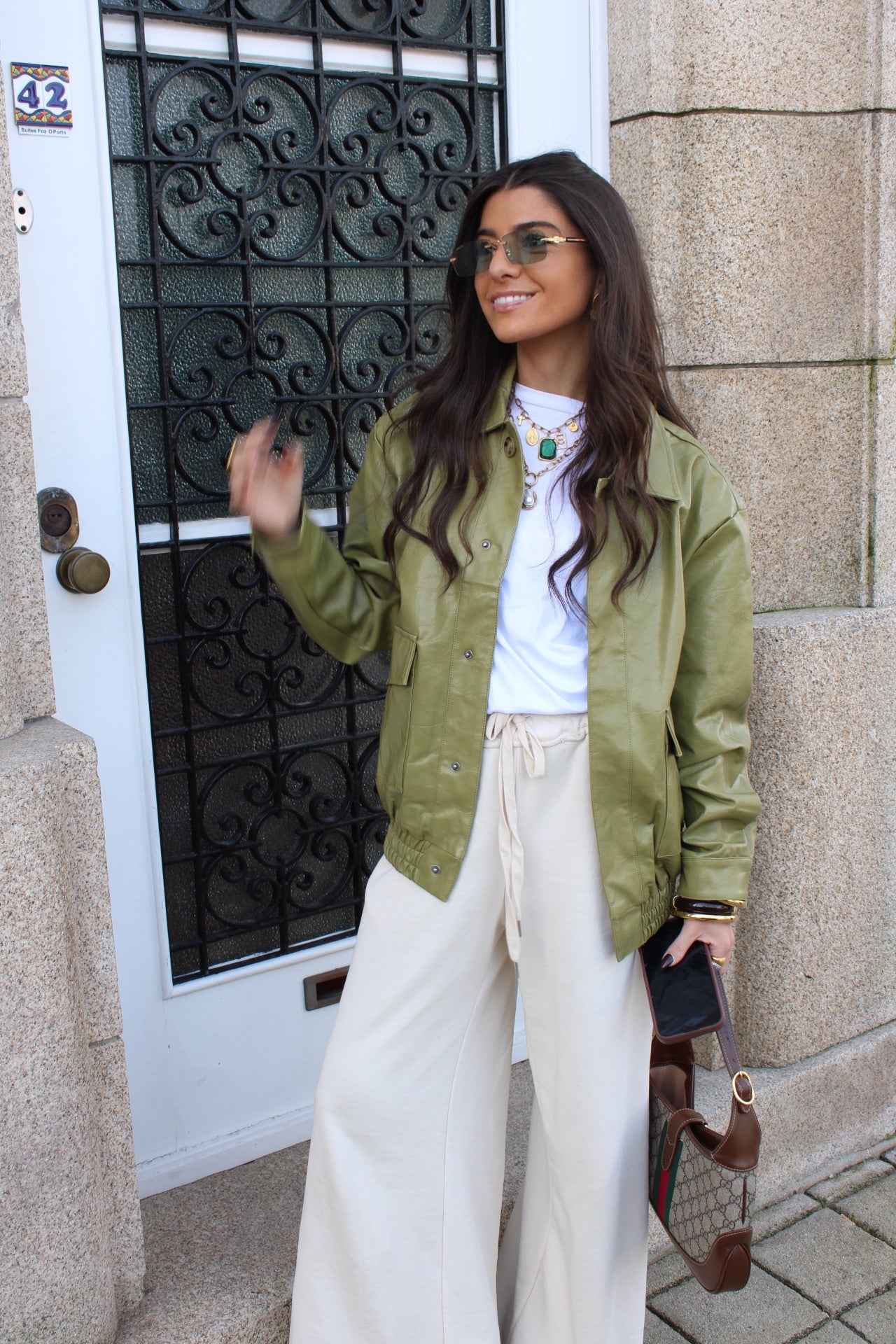 Bomber Pistachio Green