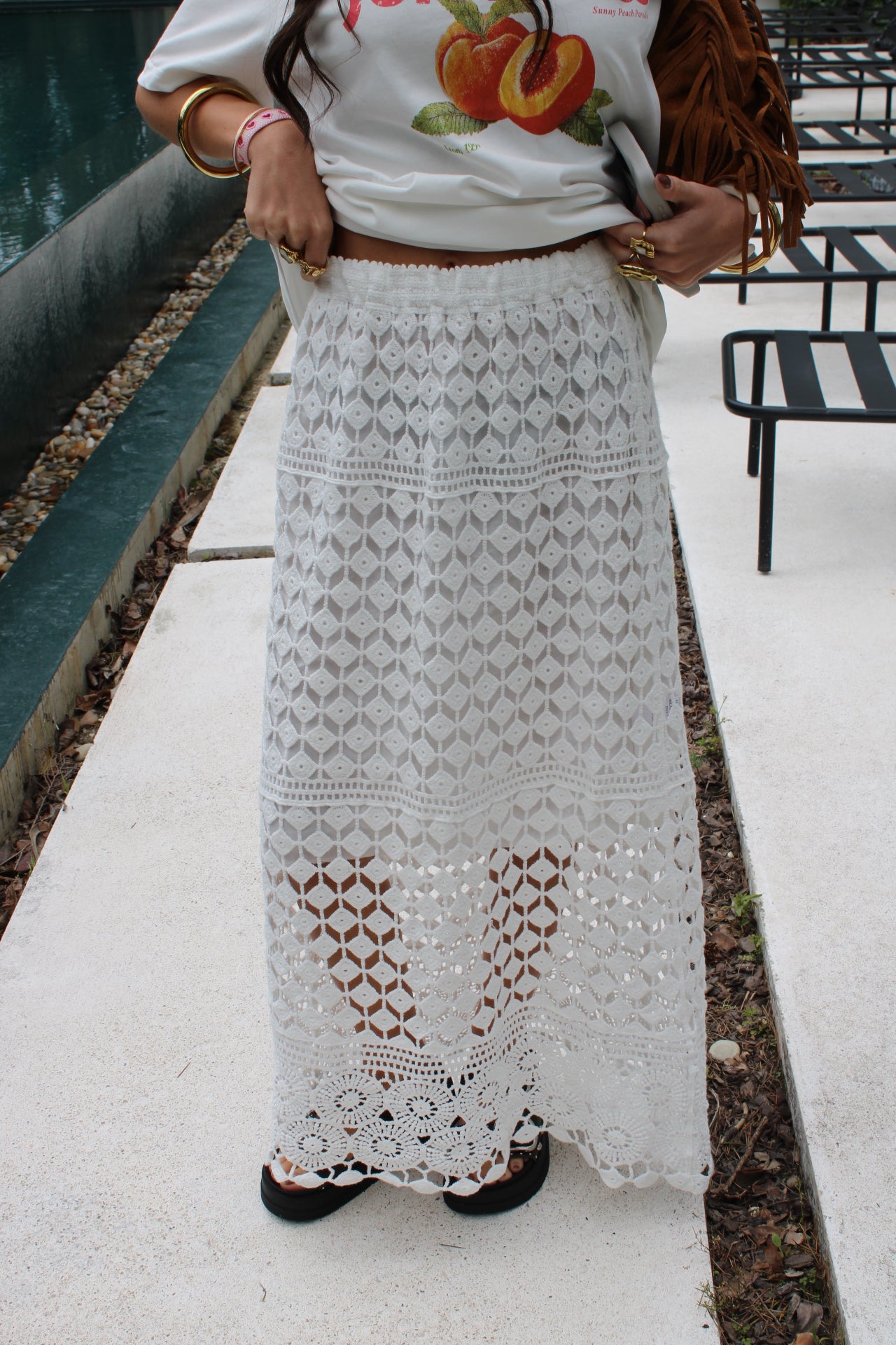 Crochet Skirt (with lining)