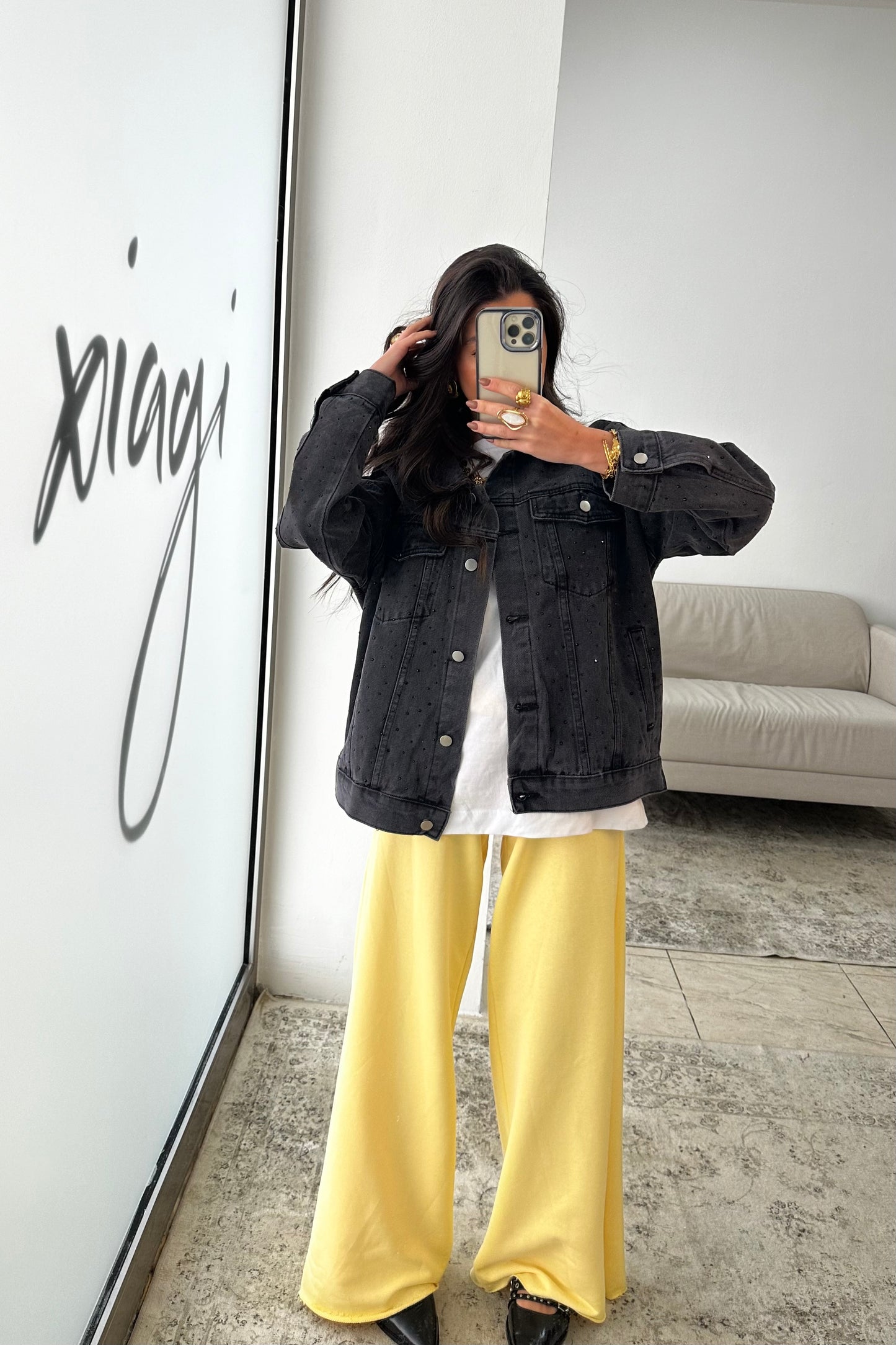Butter Yellow Jogger Pants