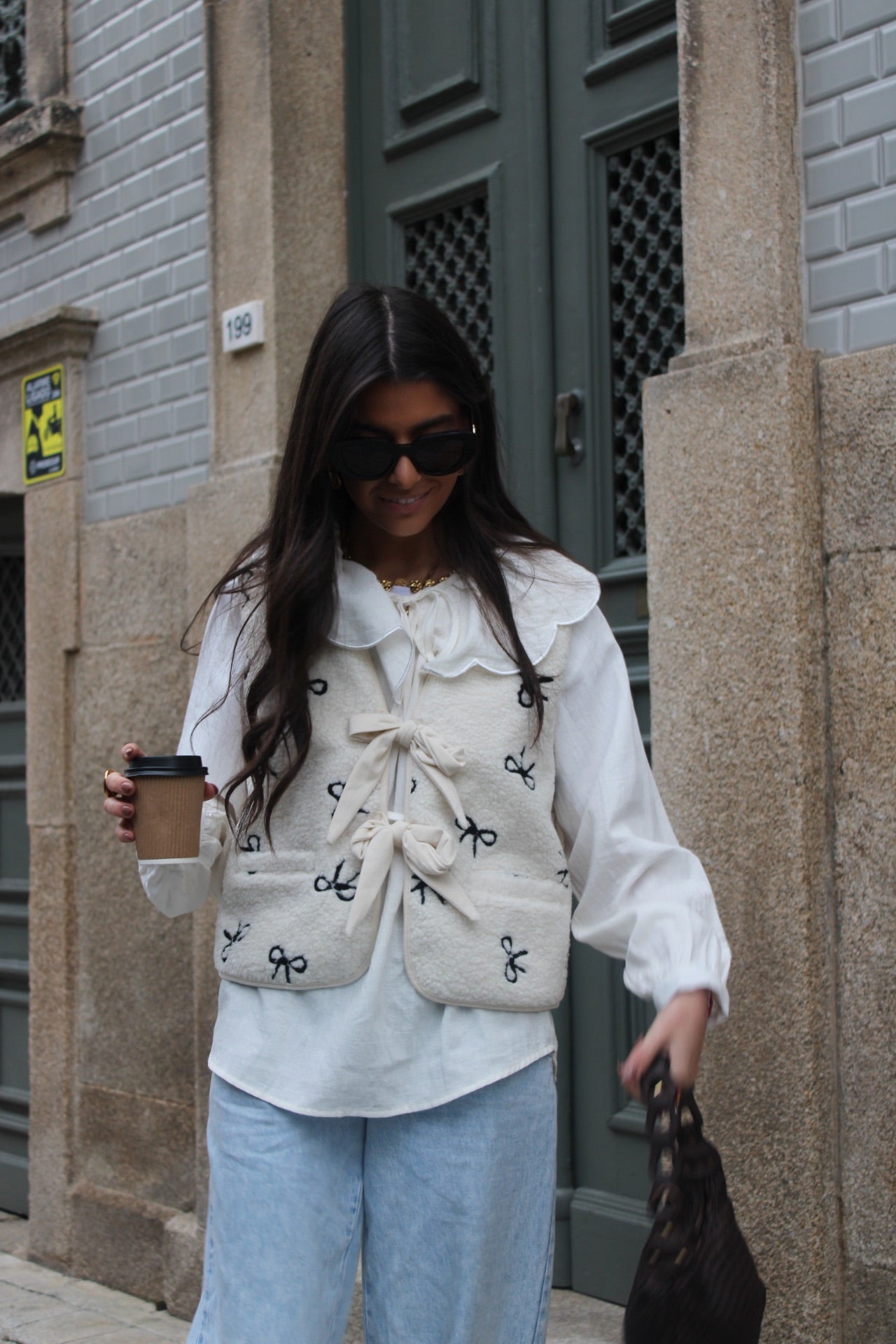Vest with Bows
