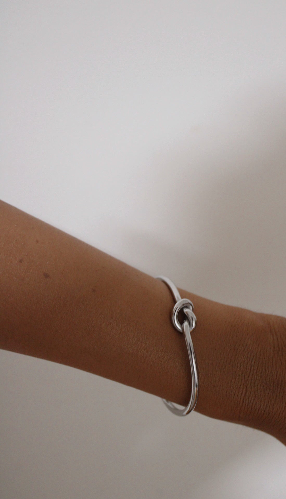 Silver Knot Bracelet