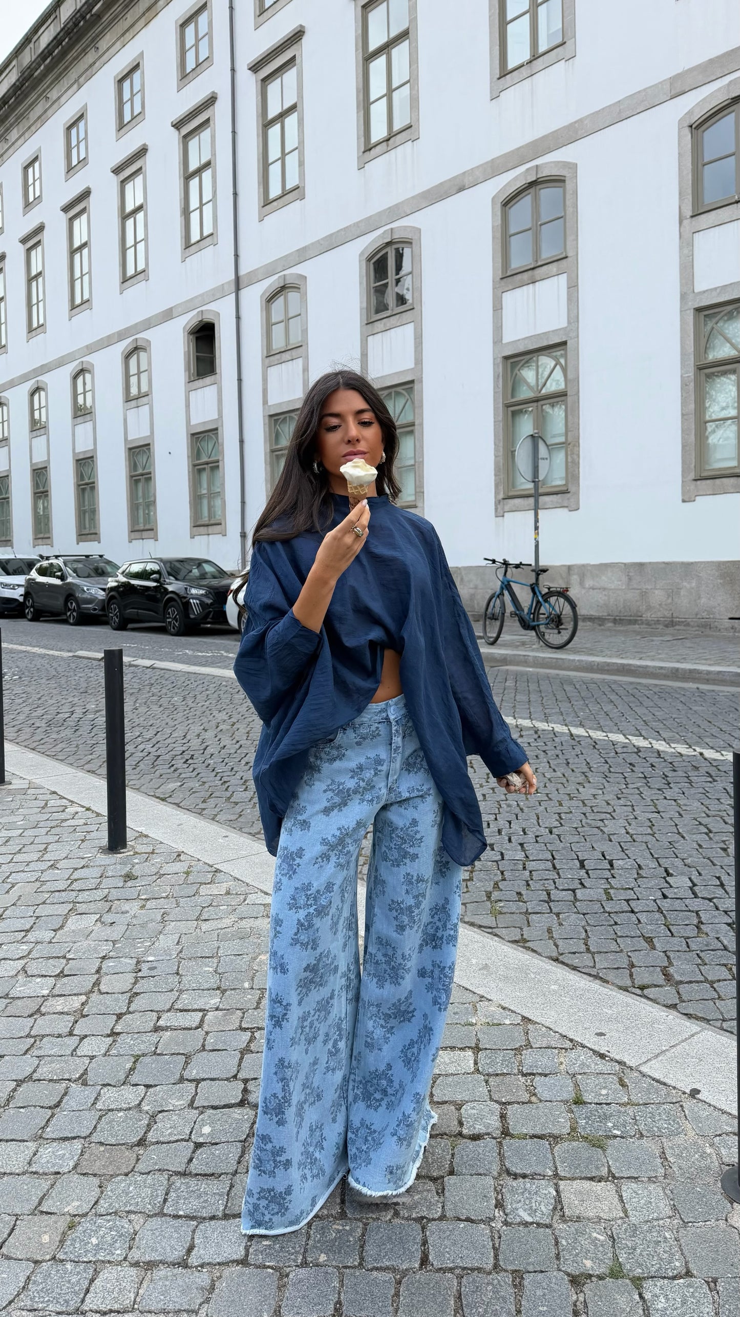 Midnight Cape Top