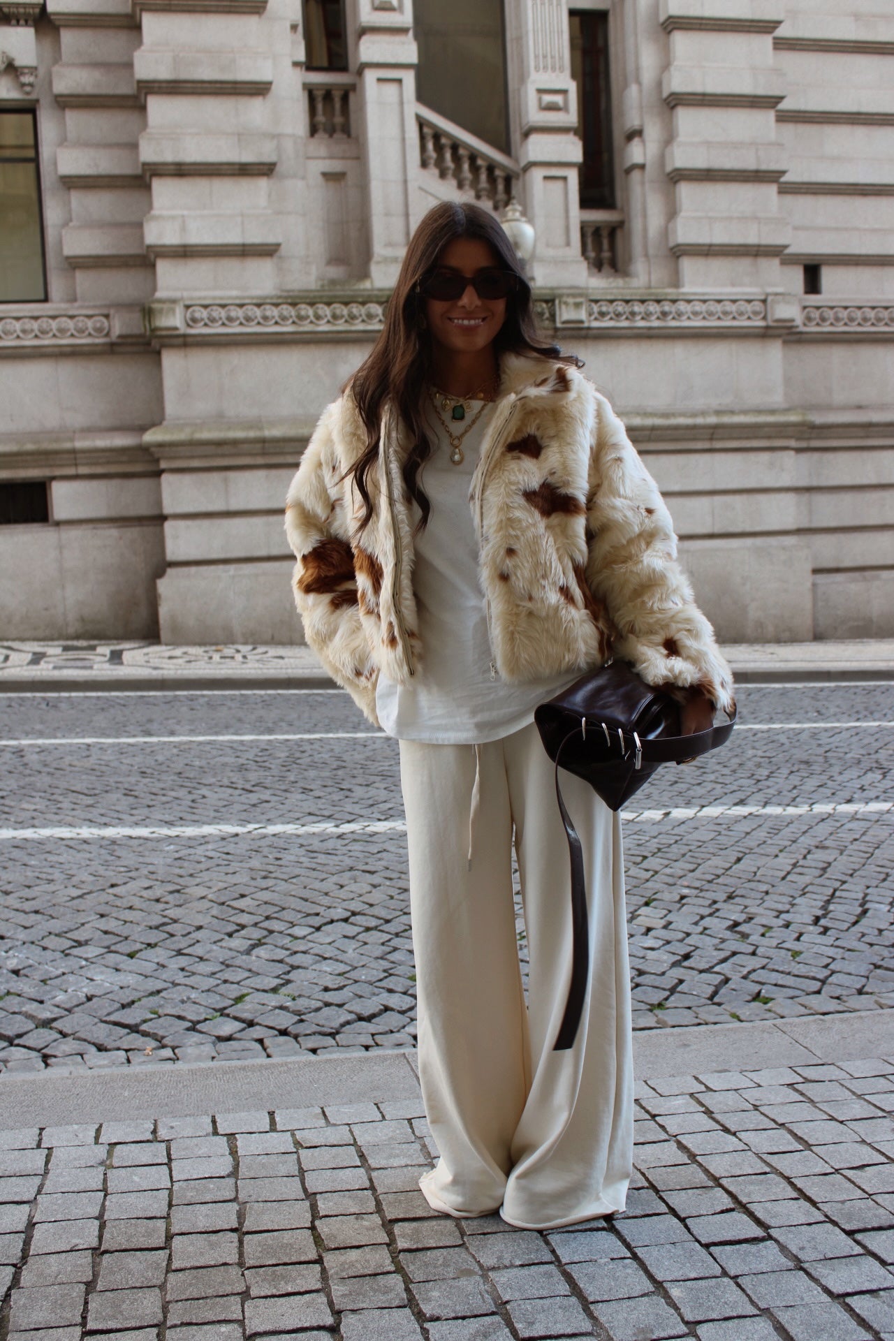 Cream Jogger Pant