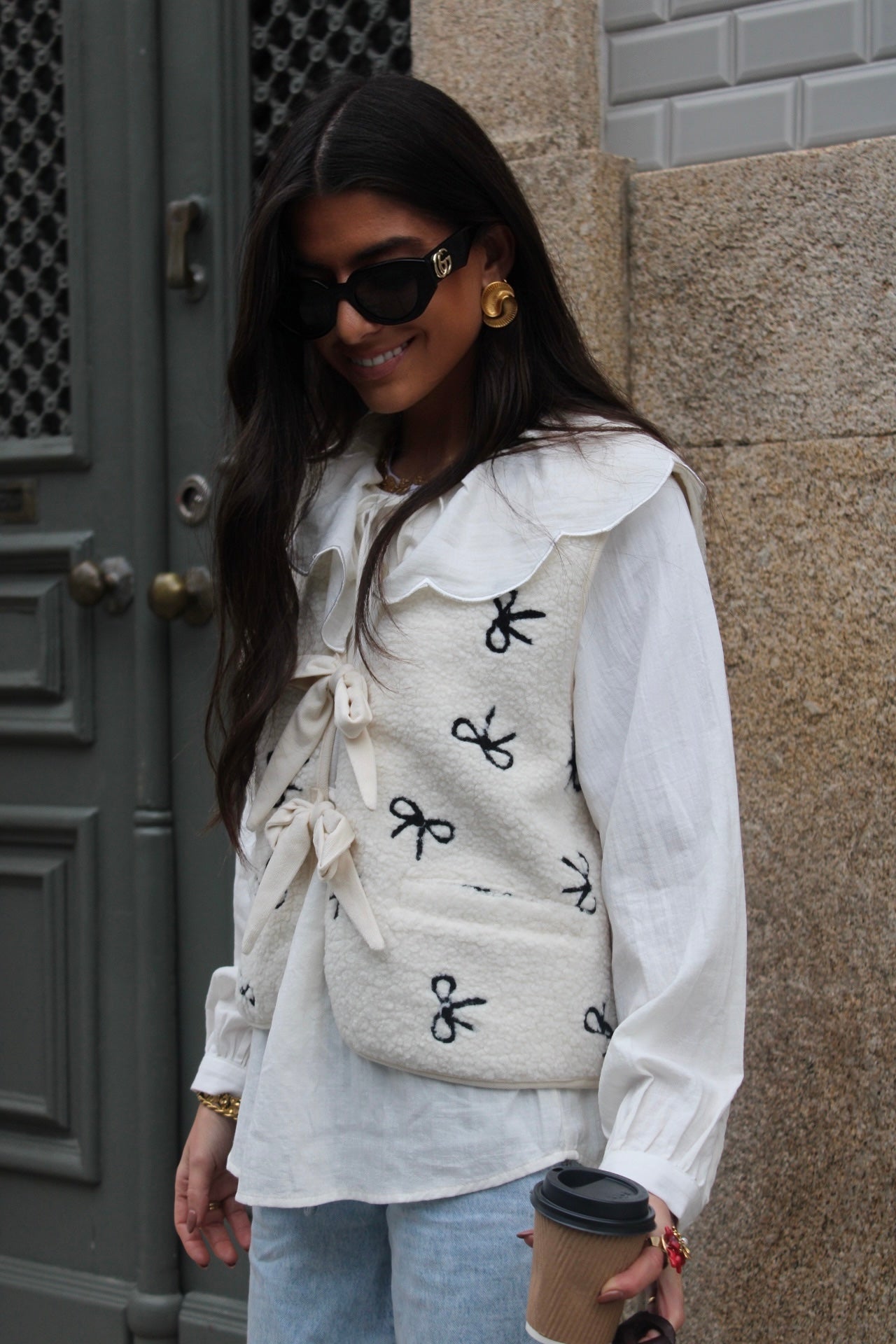 Vest with Bows