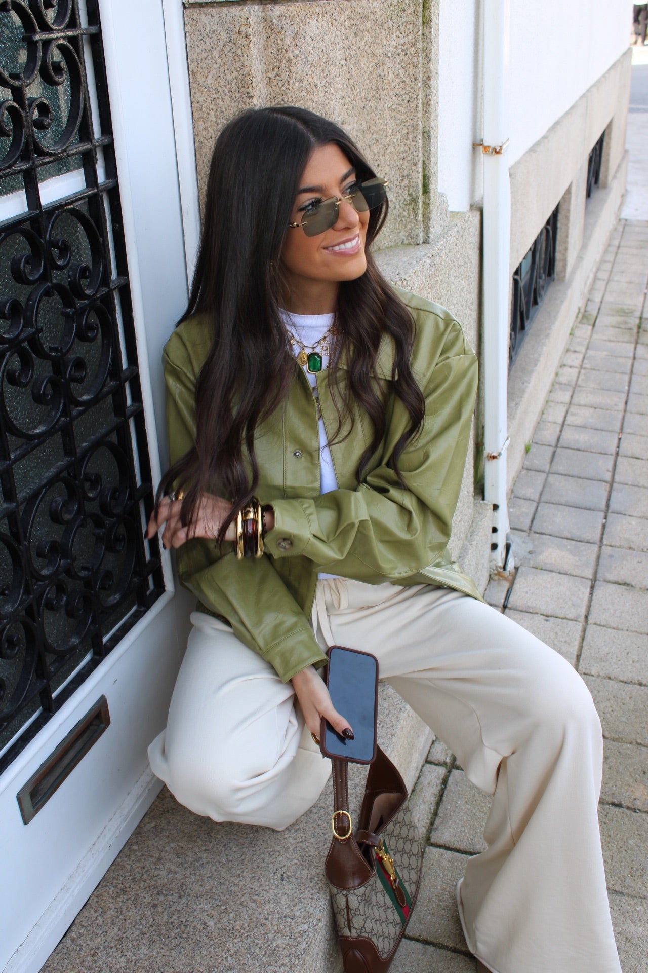 Bomber Pistachio Green