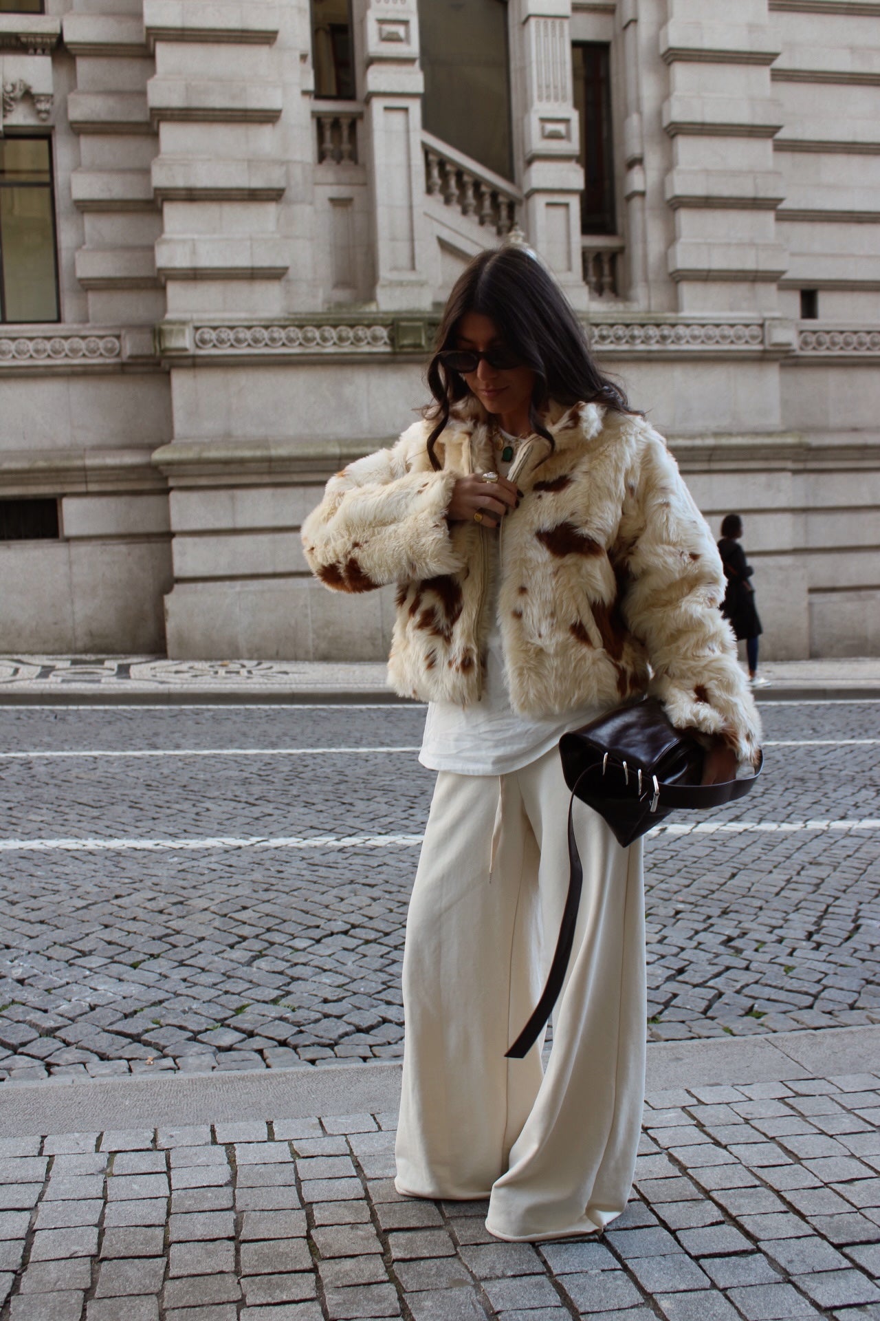 Cream Jogger Pant