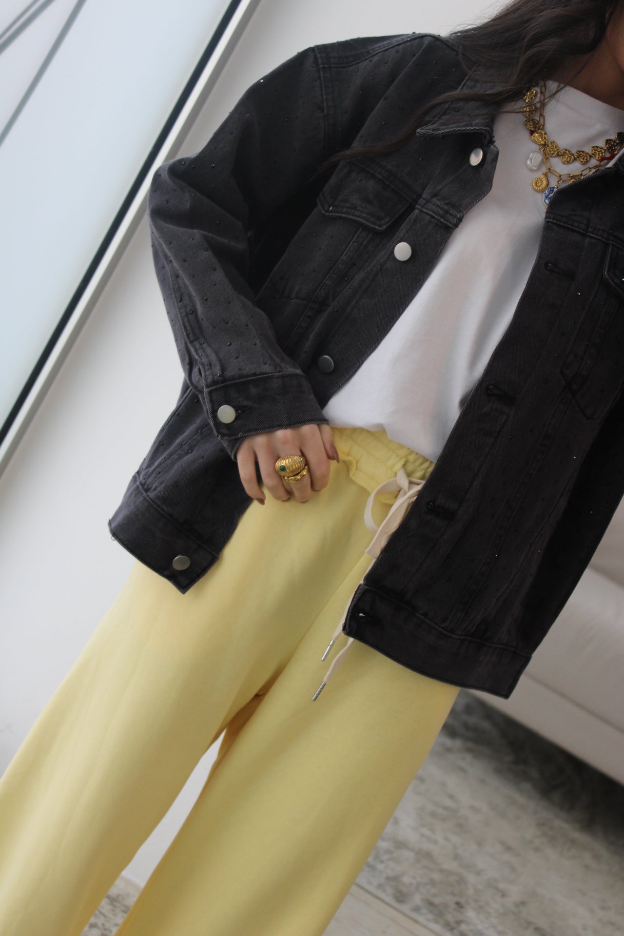 Butter Yellow Jogger Pants