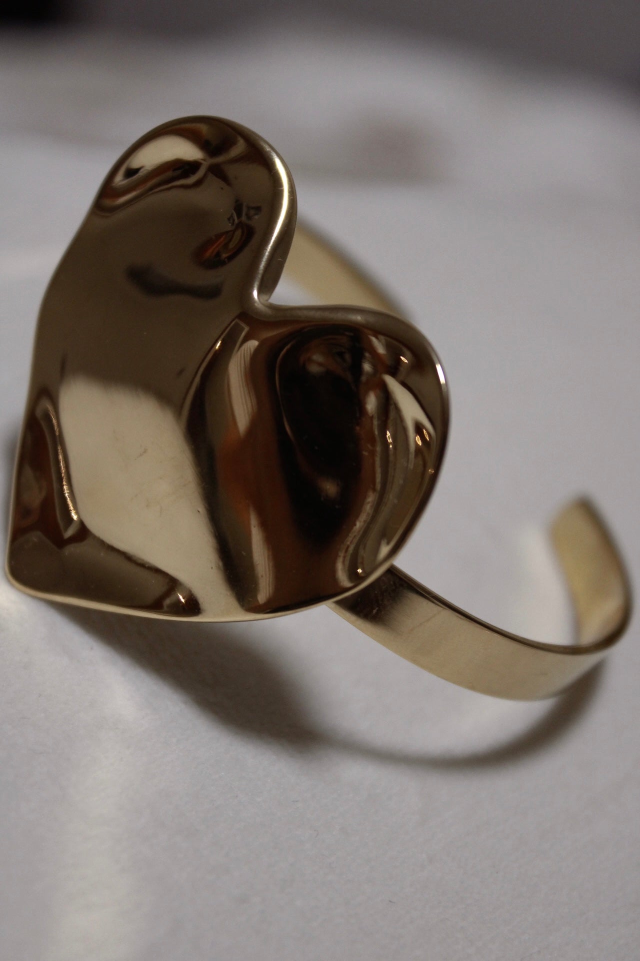 Gold Heart Bracelet