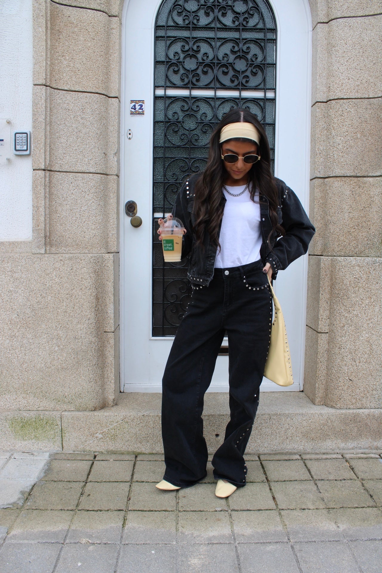 Studded Denim Jacket
