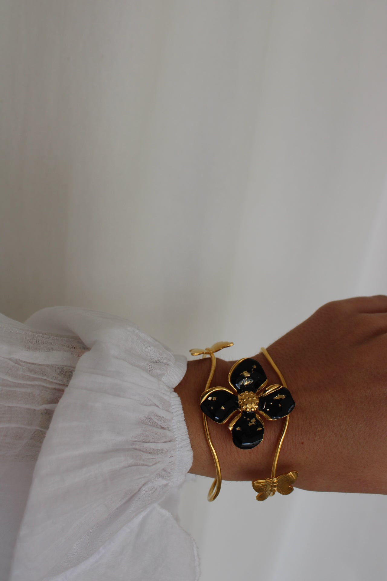 Adjustable Gold Cuffs