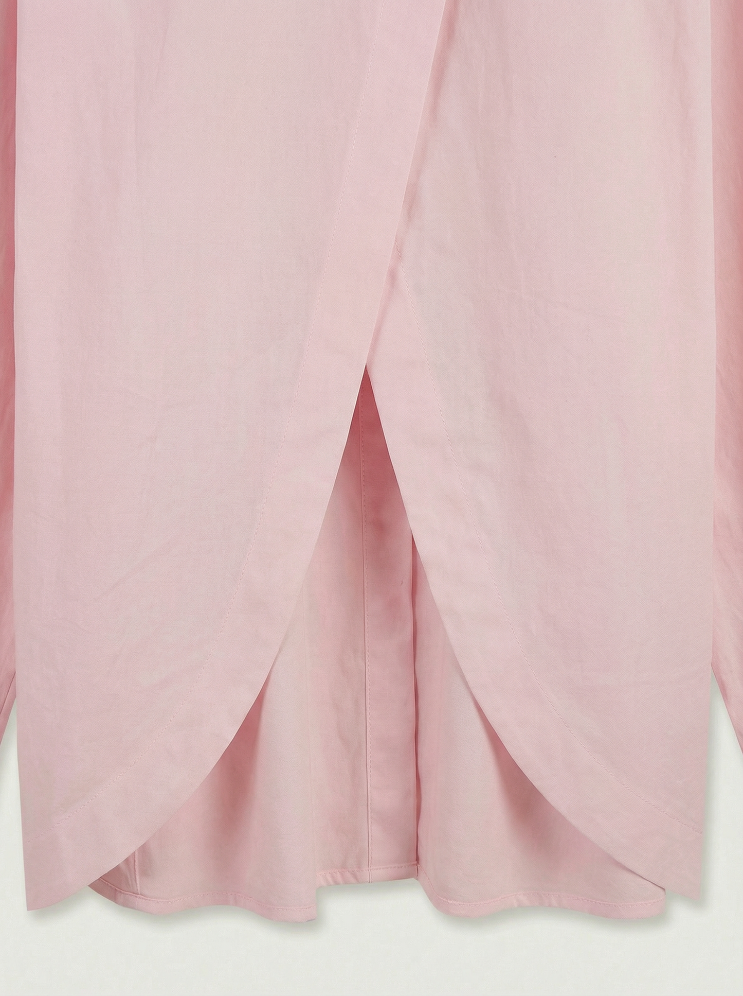 Open-Back Baby Pink Shirt