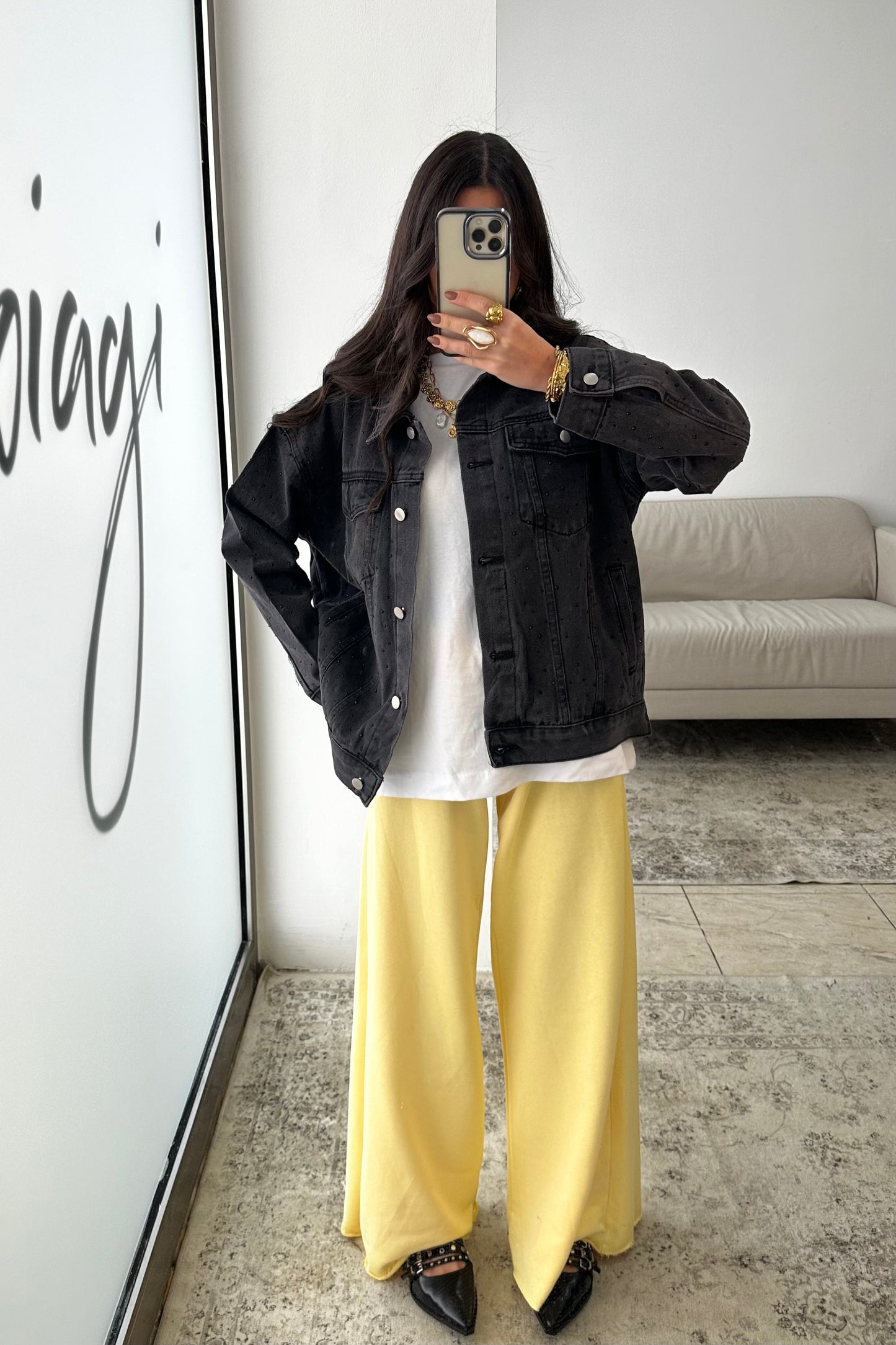 Butter Yellow Jogger Pants