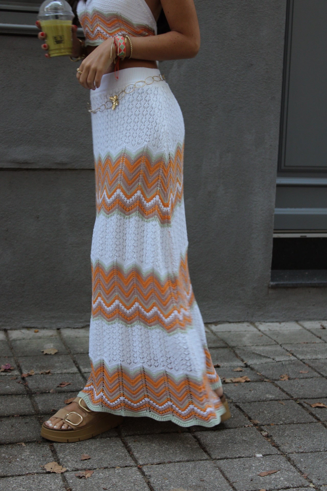 Crochet Set – Top and Lined Skirt