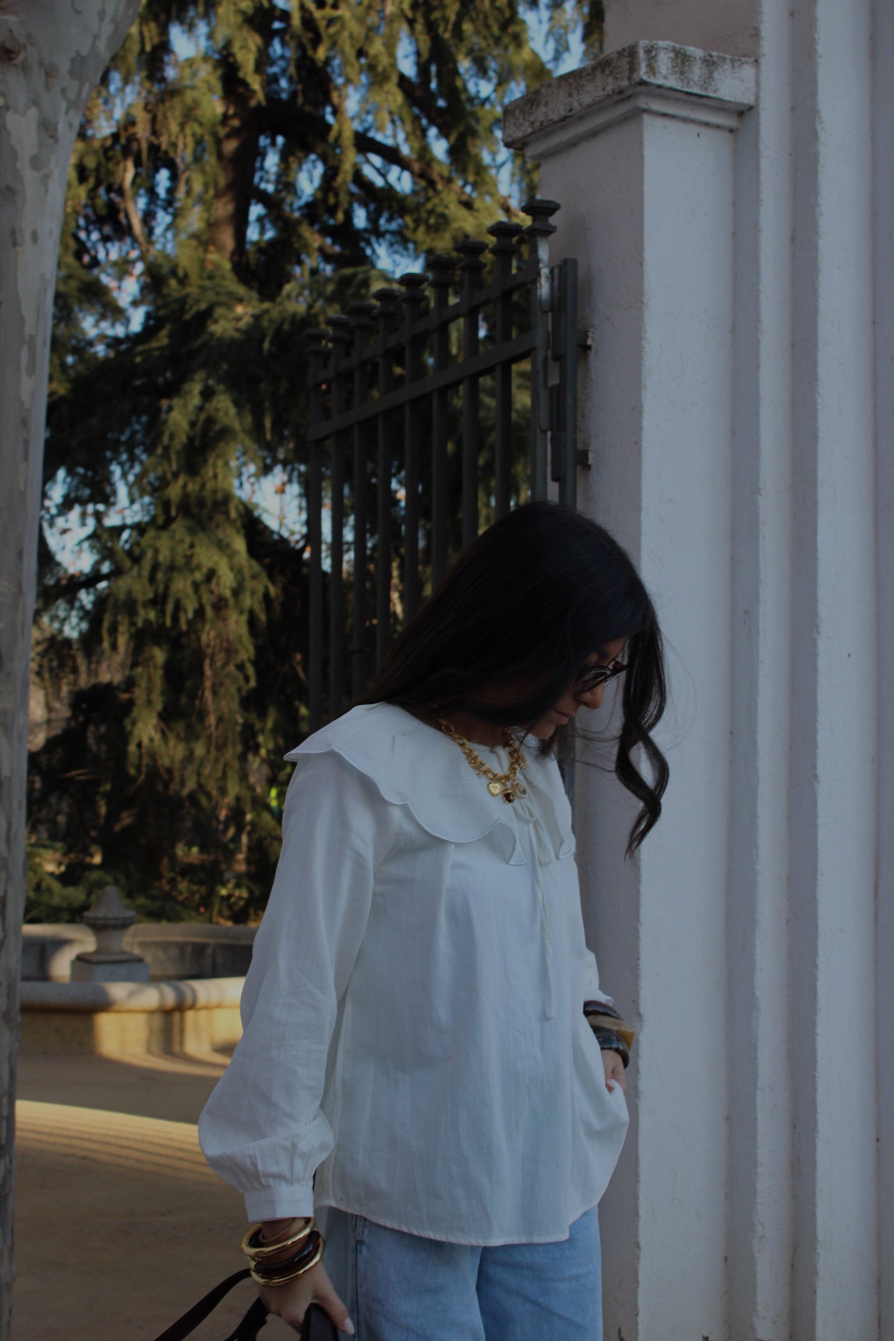 Collared Blouse - Off-White