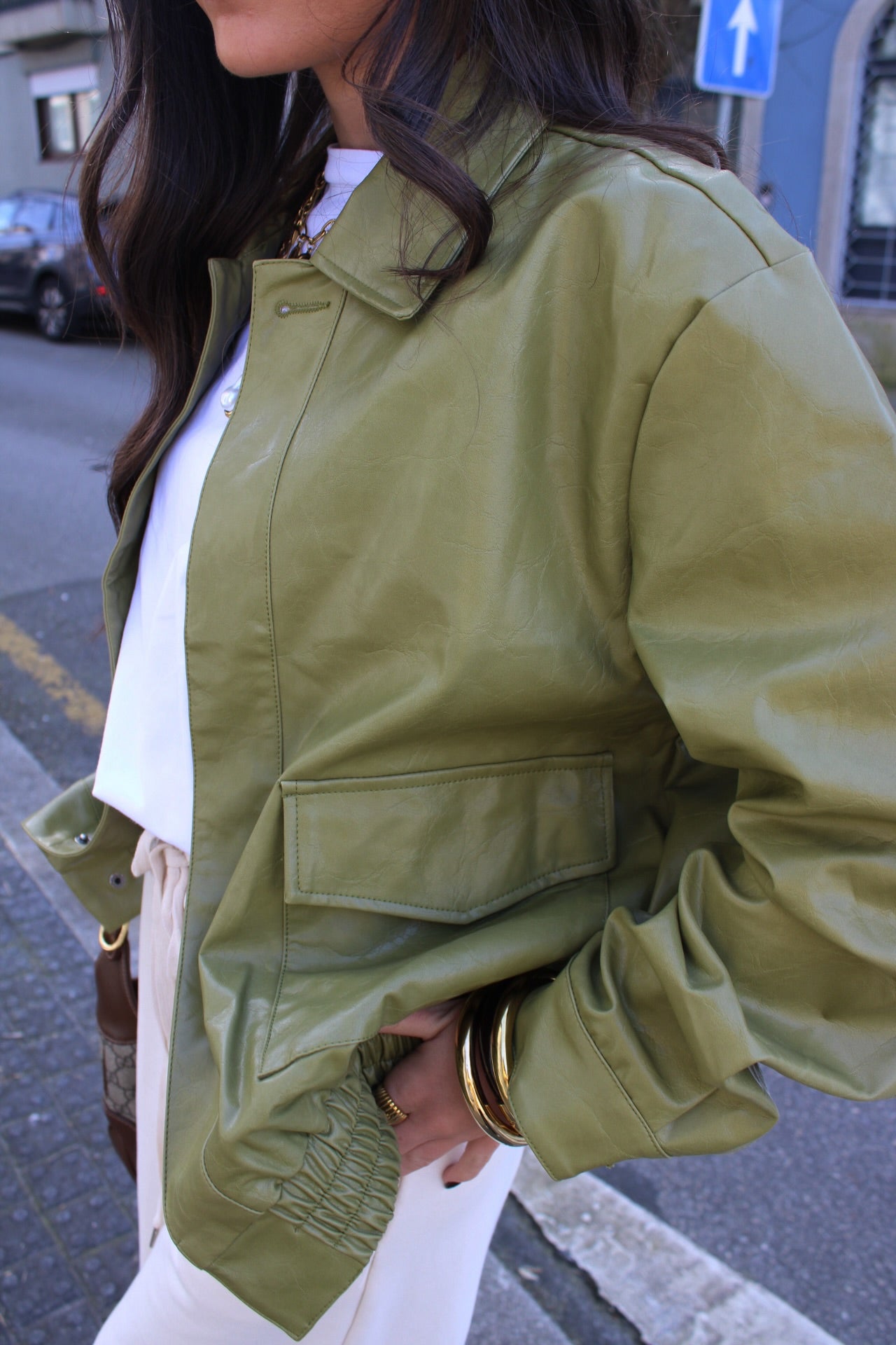 Bomber Pistachio Green