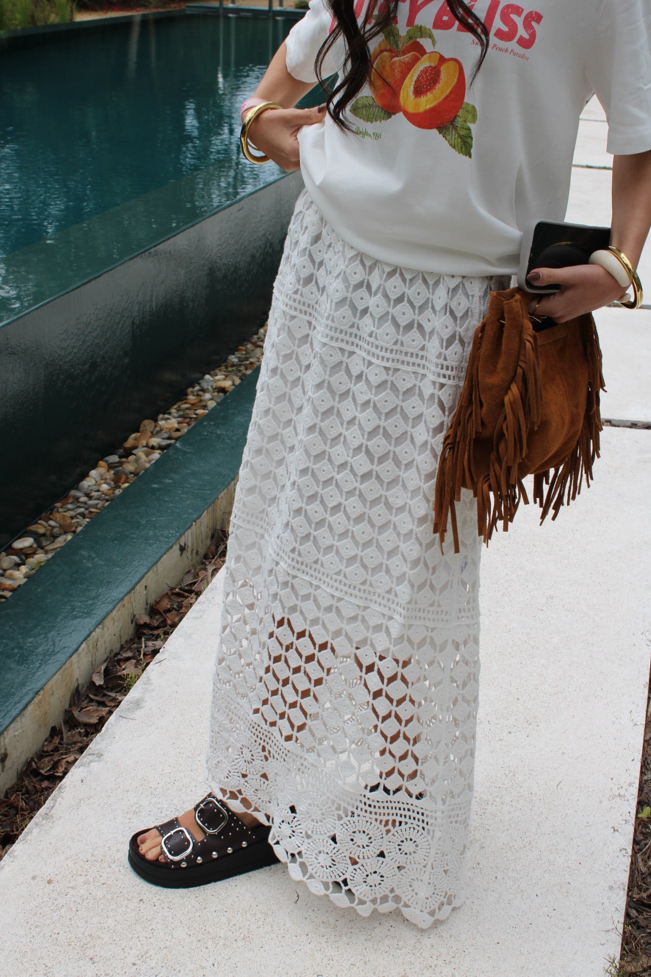 Crochet Skirt (with lining)