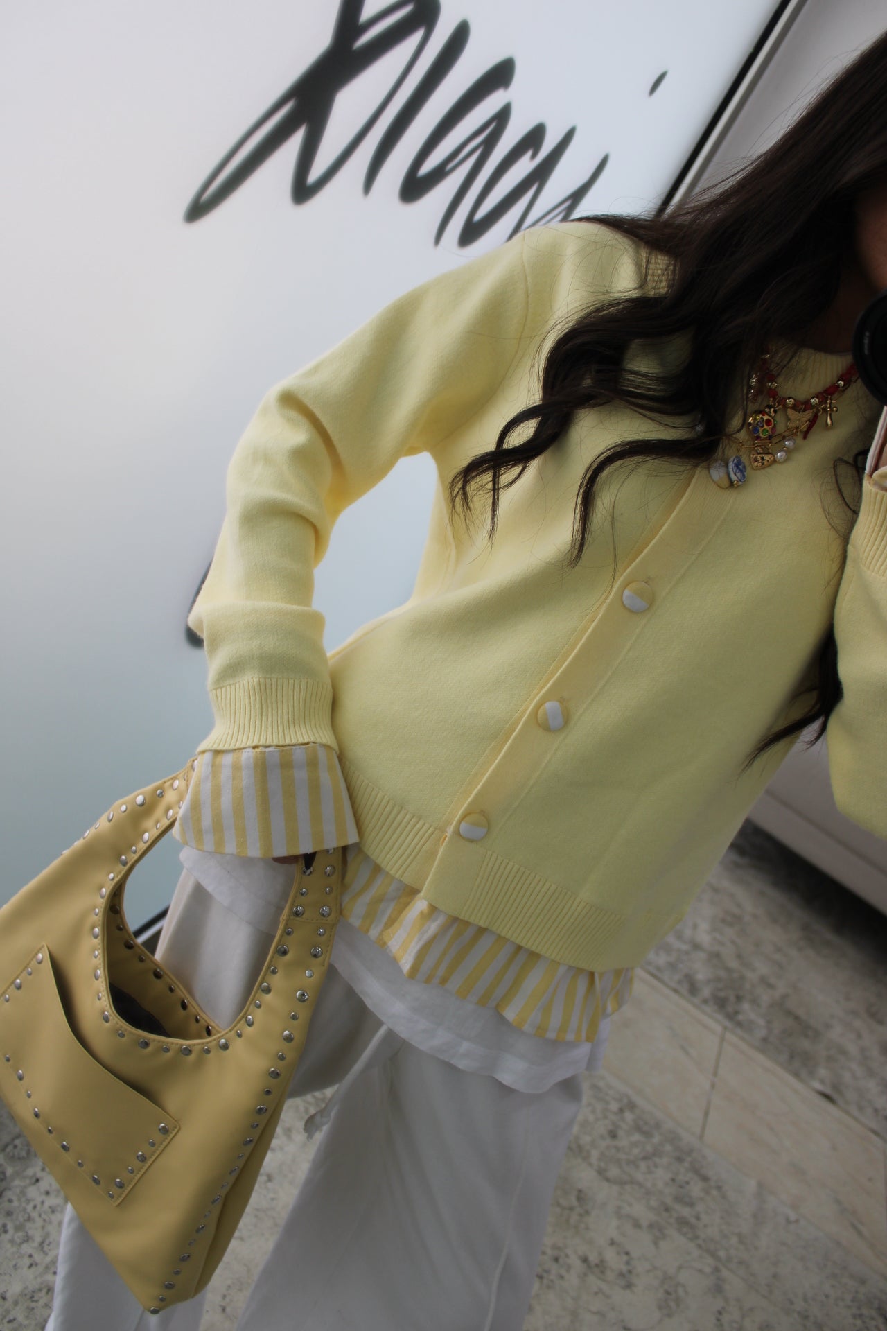 Butter Yellow Cardigan