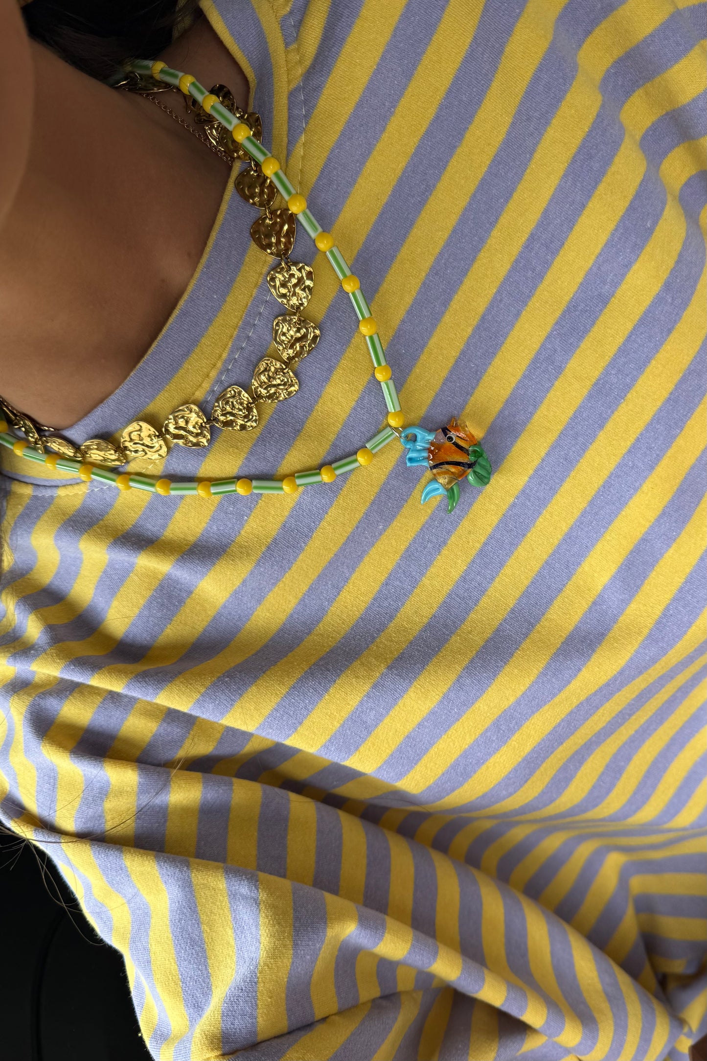 Colorful Fish Necklace