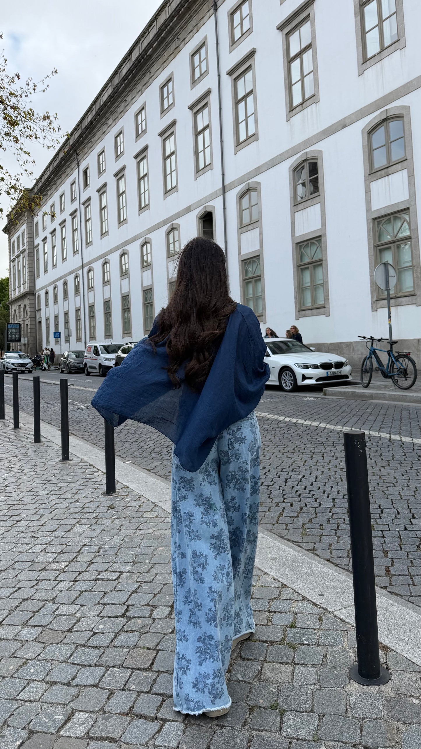 Blue Blossom Jeans