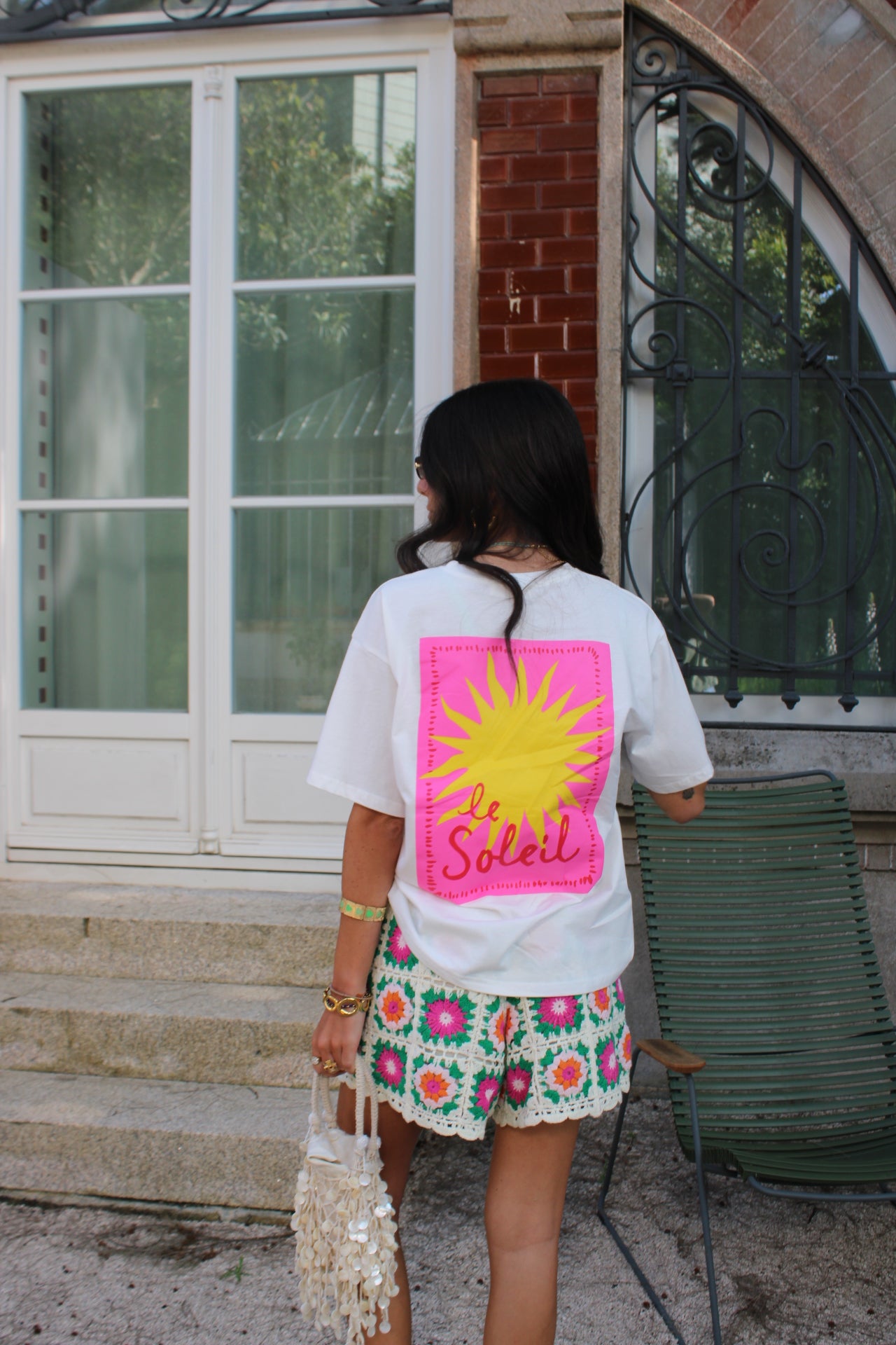 T-shirt "Soleil" - Pink