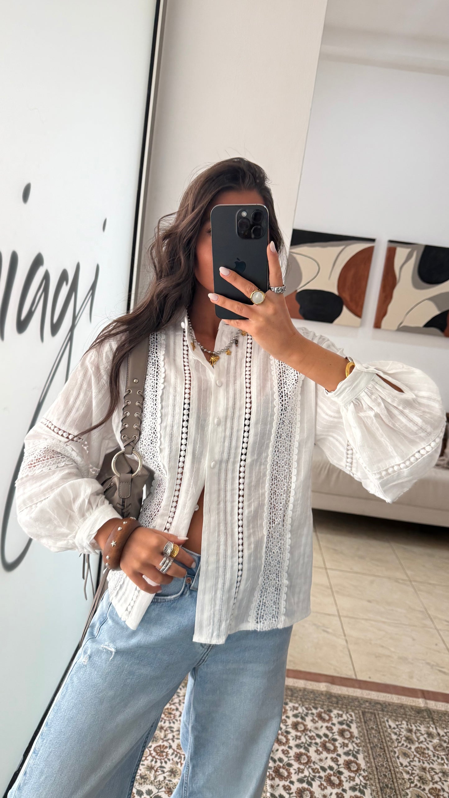 Essential White Shirt with Delicate Details