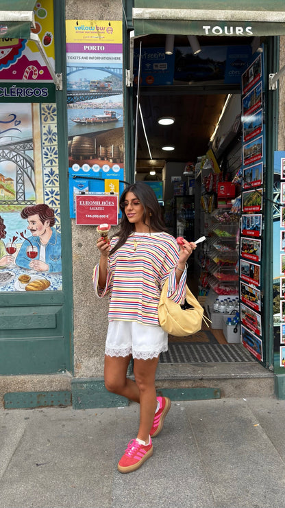 Rainbow Striped Long Sleeve