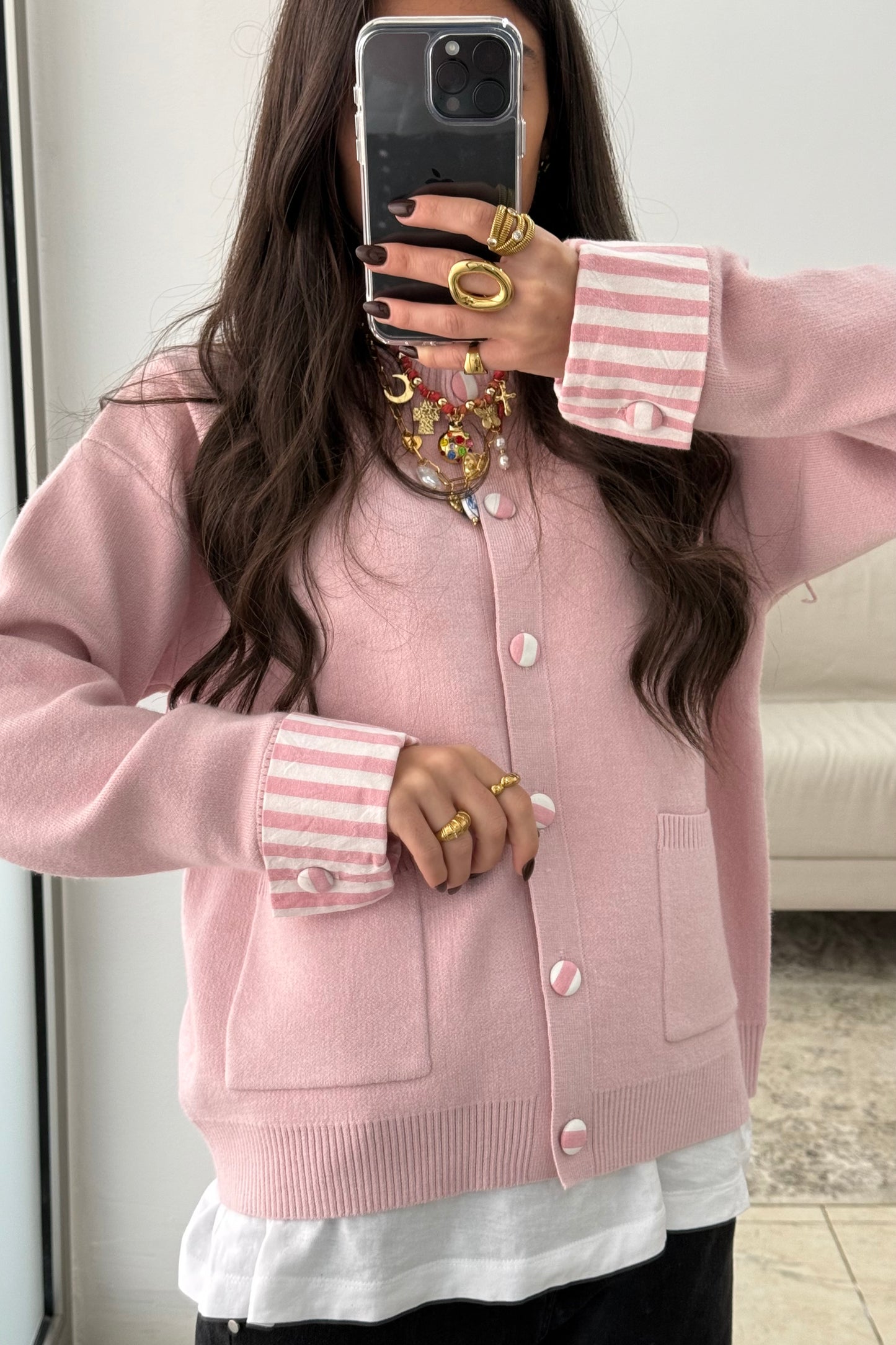 Light Pink Cardigan