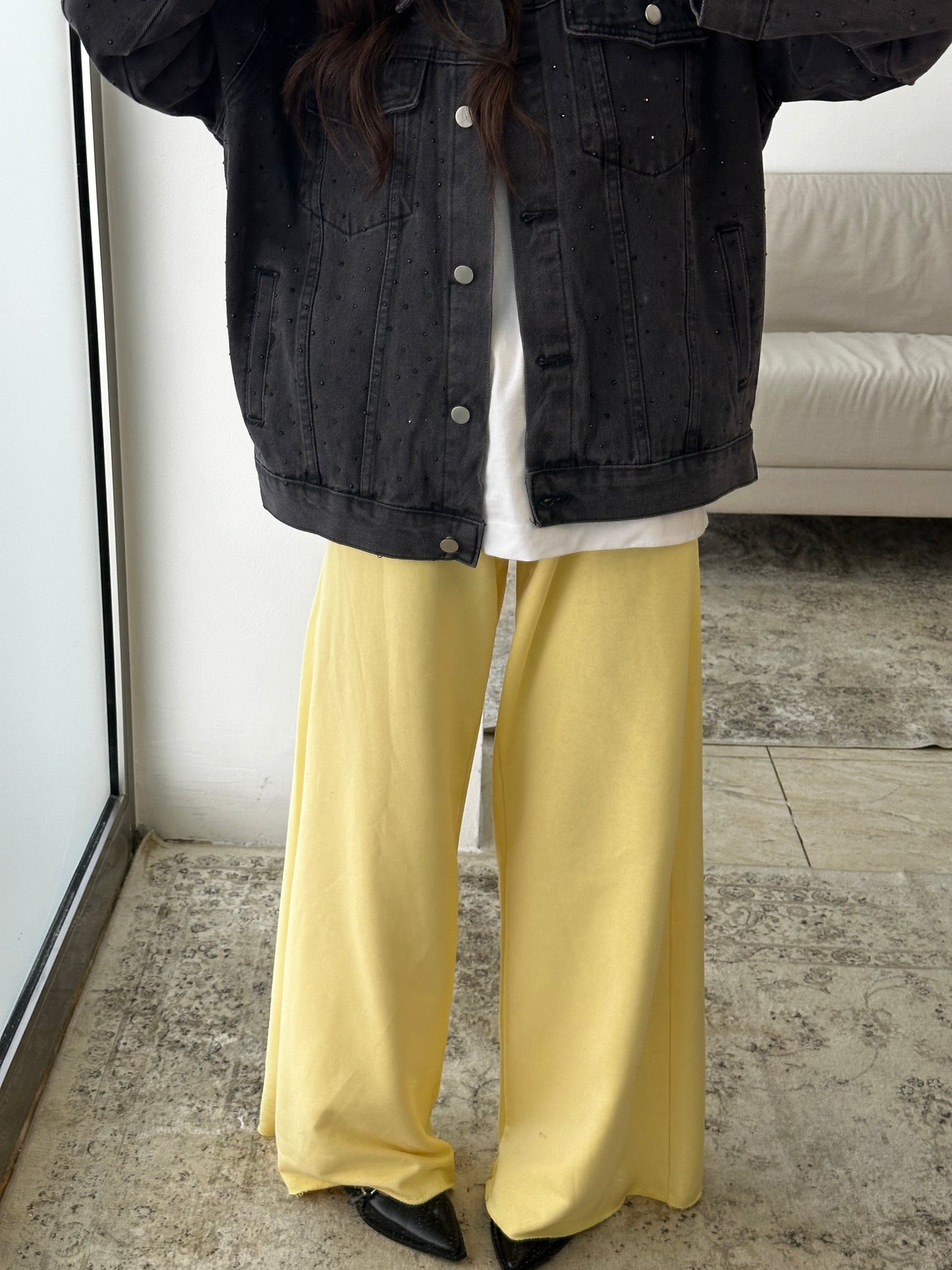 Butter Yellow Jogger Pants