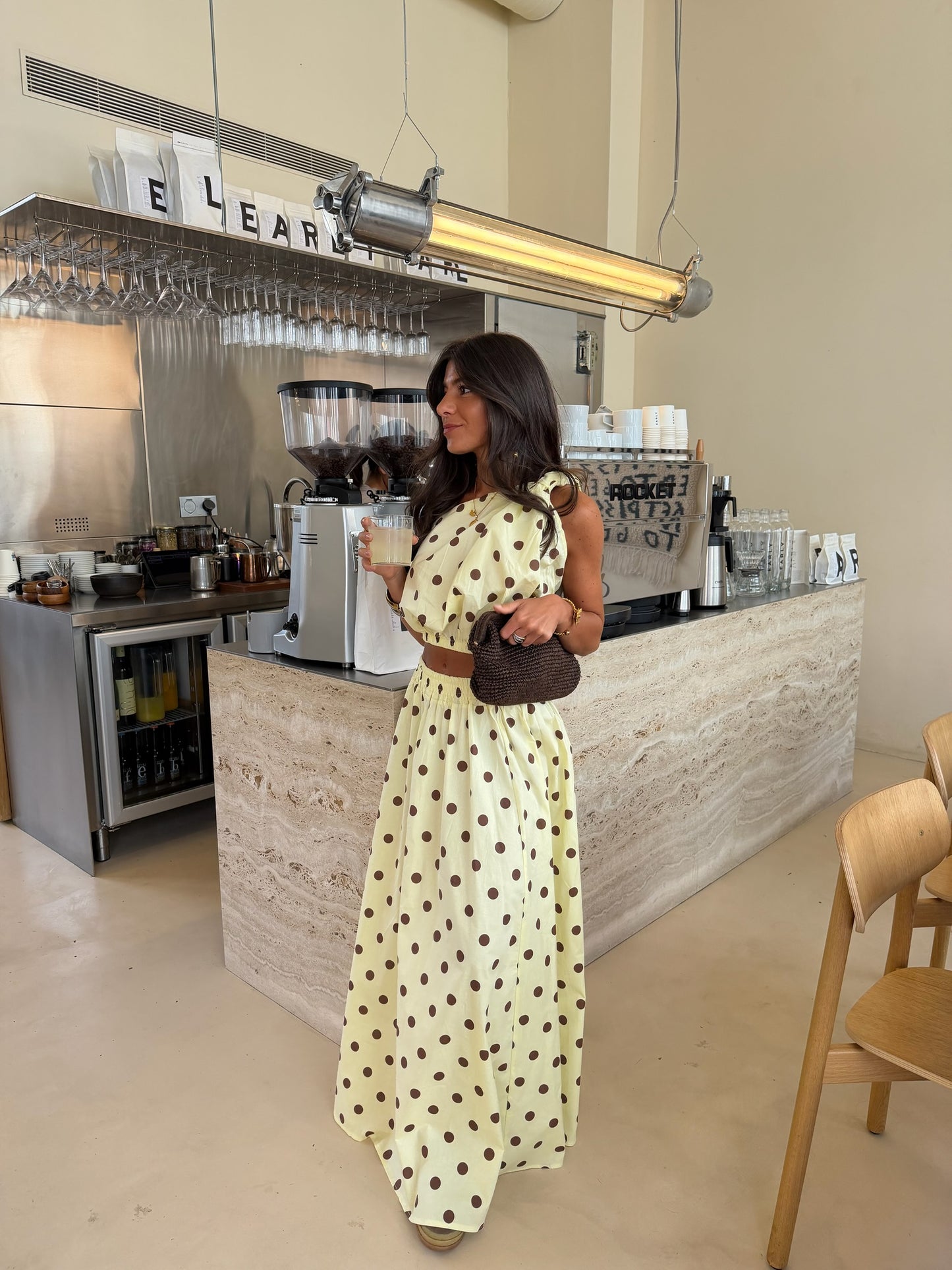 Limoncello Polka Co-ord