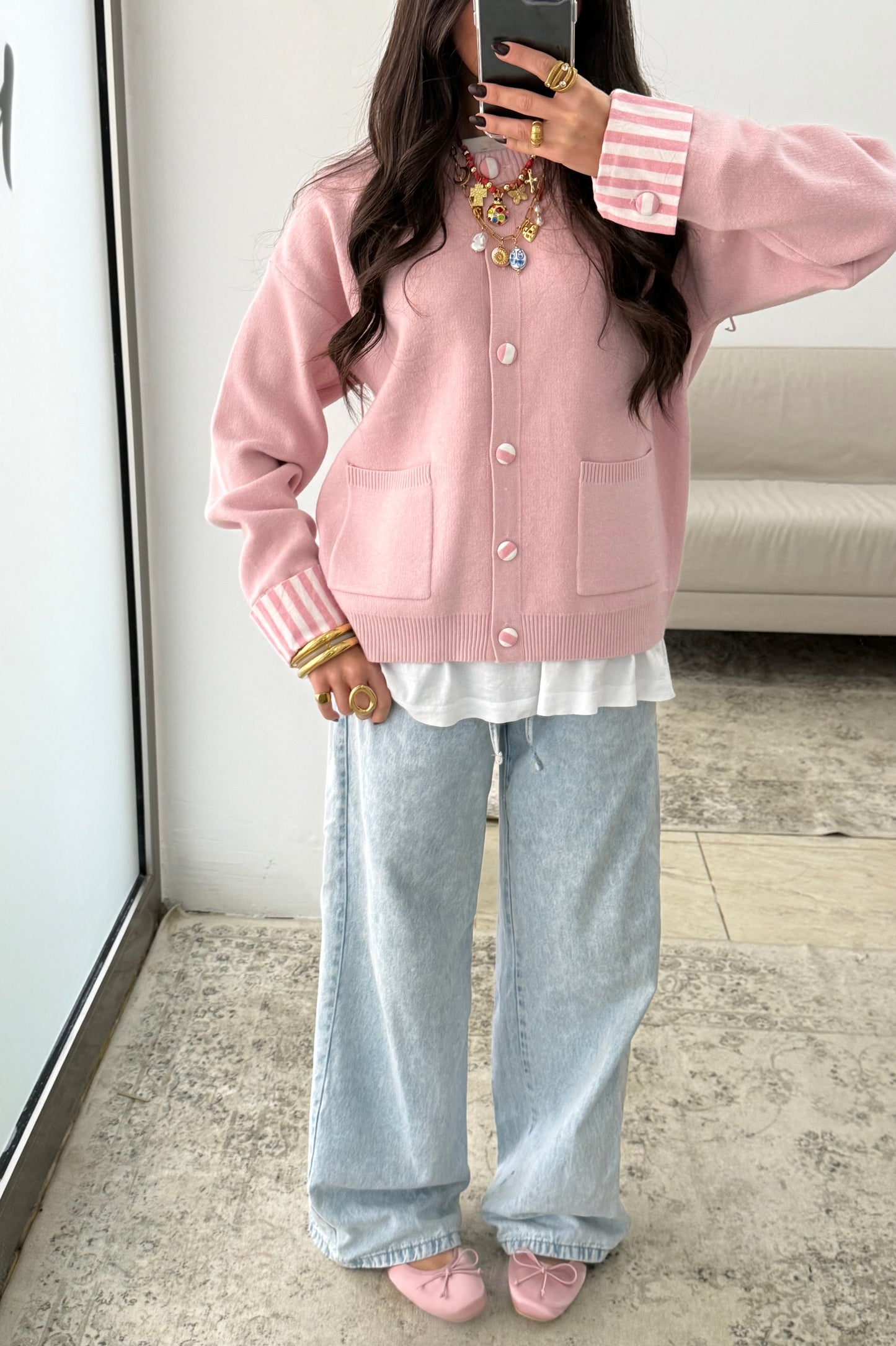 Light Pink Cardigan